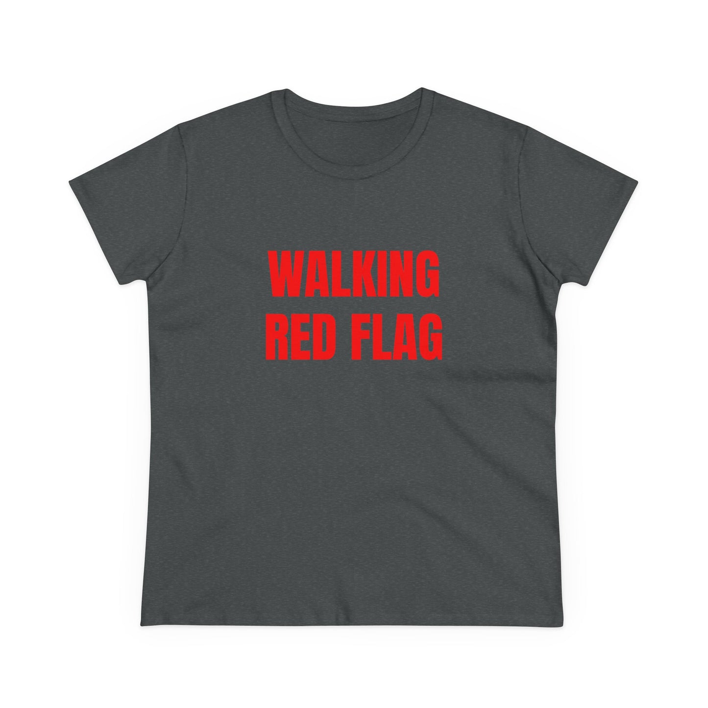 Walking Red Flag - Graphic Cotton Tee