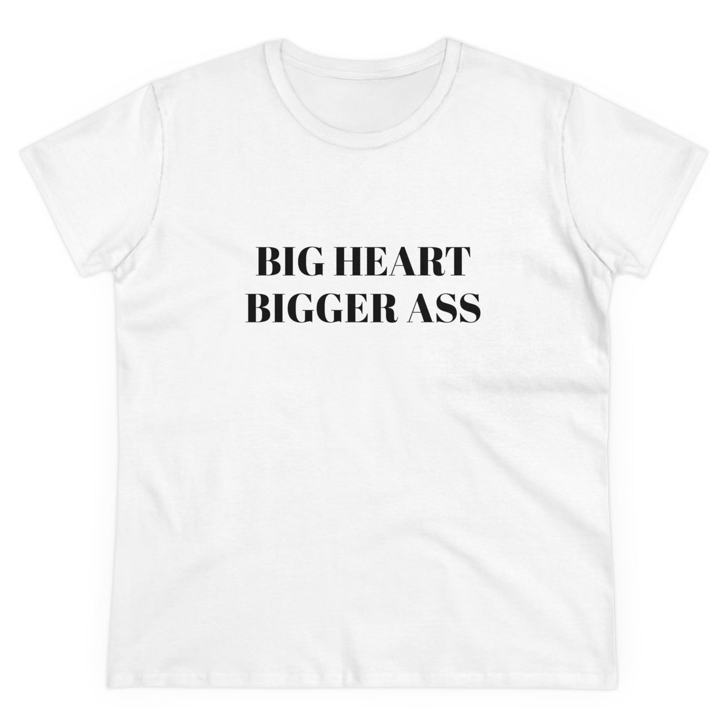 Big Heart, Bigger Ass - Graphic Cotton Tee