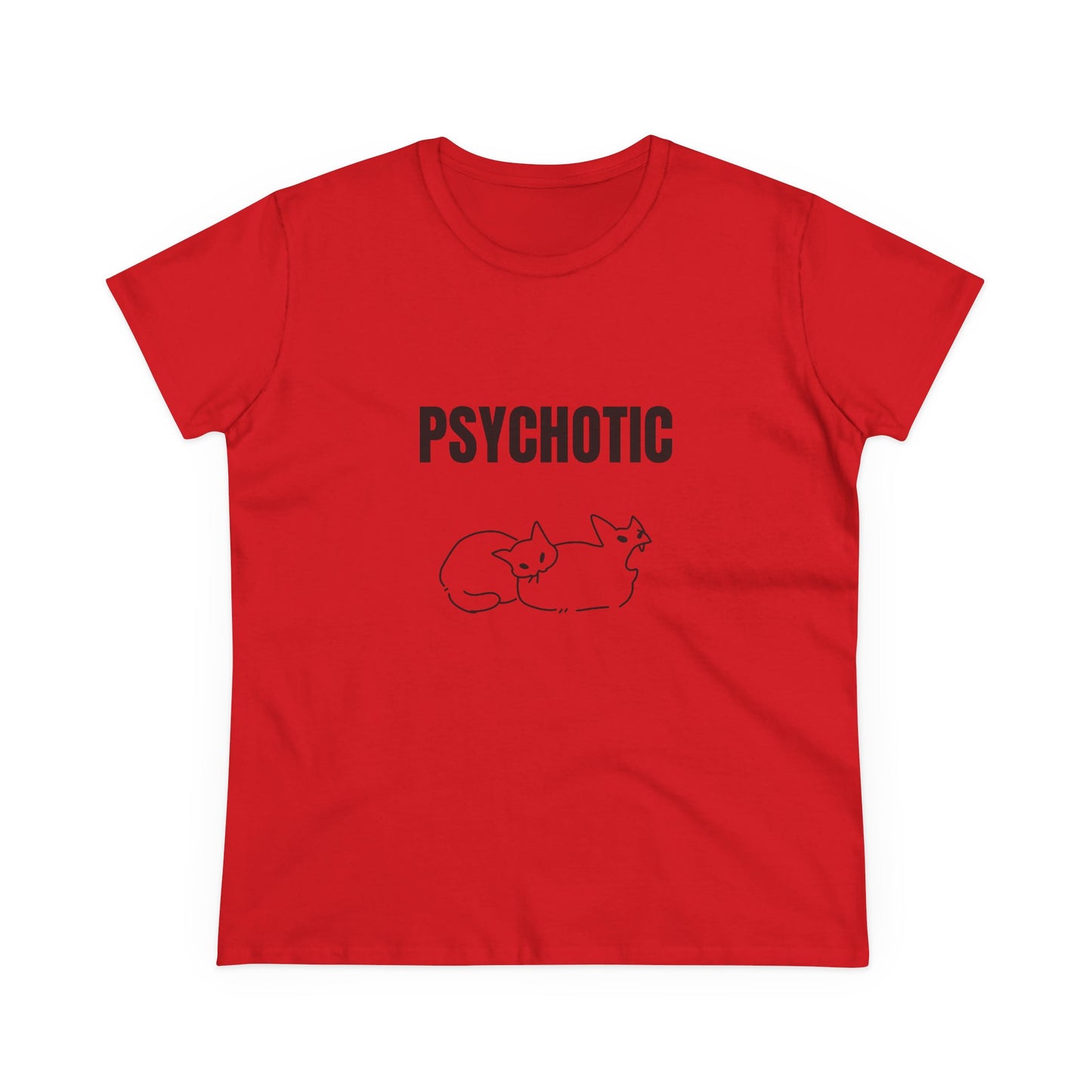PSYCHOTIC - 4/4 Graphic Cotton Tee
