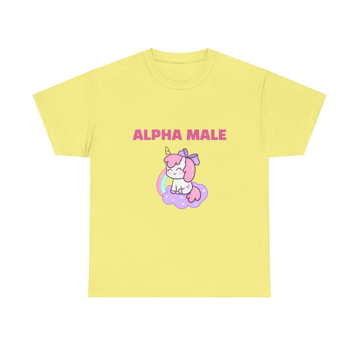 ALPHA MALE - Graphic Unisex Heavy Cotton Tee