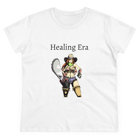 Healing Era - Chainsaw Girl Graphic Cotton Tee