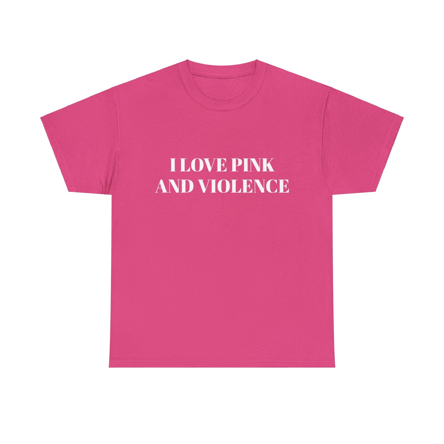 Pink & Violence - Graphic Unisex Heavy Cotton Tee