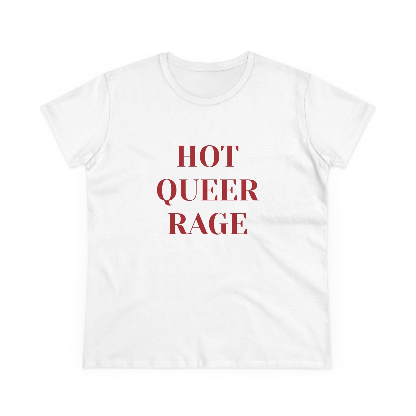 HOT QUEER RAGE - Graphic Cotton Tee