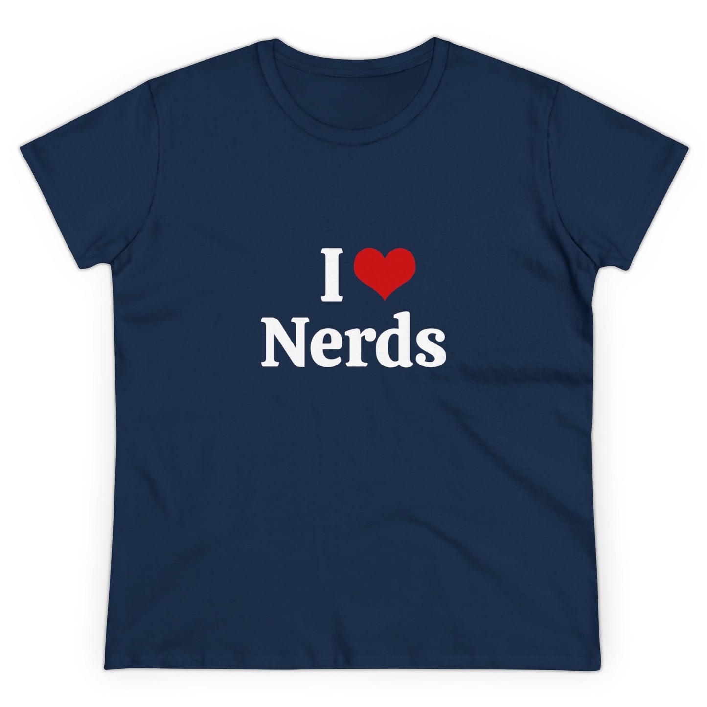 I Love Nerds - Graphic Cotton Tee