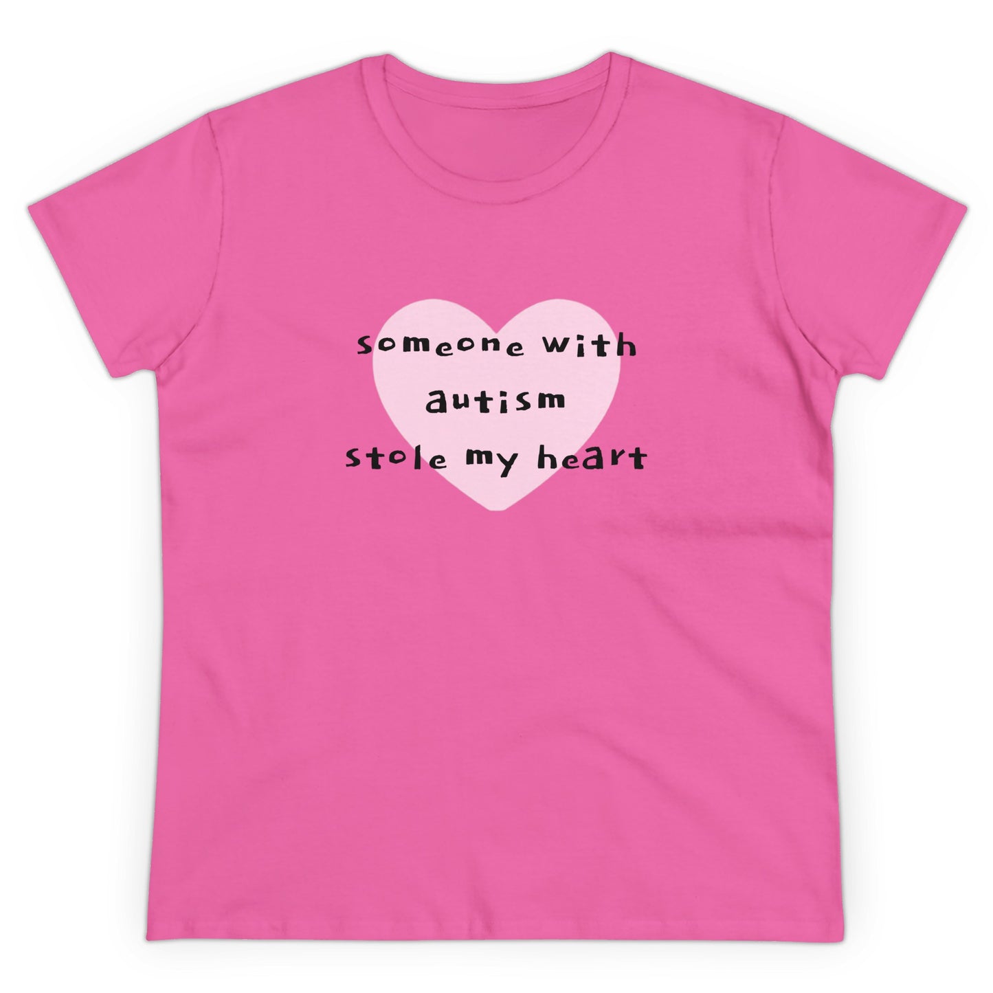 Someone With Autism Stole My Heart Graphic Cotton Tee