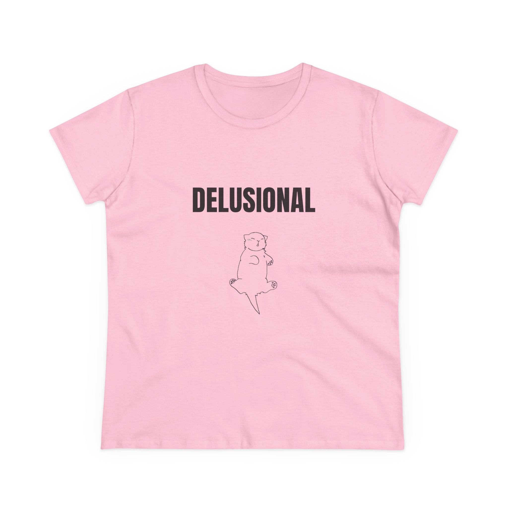 DELUSIONAL - 3/4 Graphic Cotton Tee