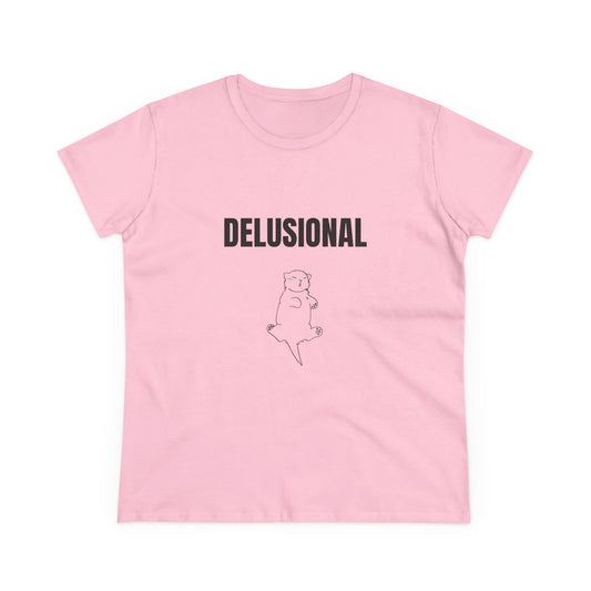 DELUSIONAL - 3/4 Graphic Cotton Tee