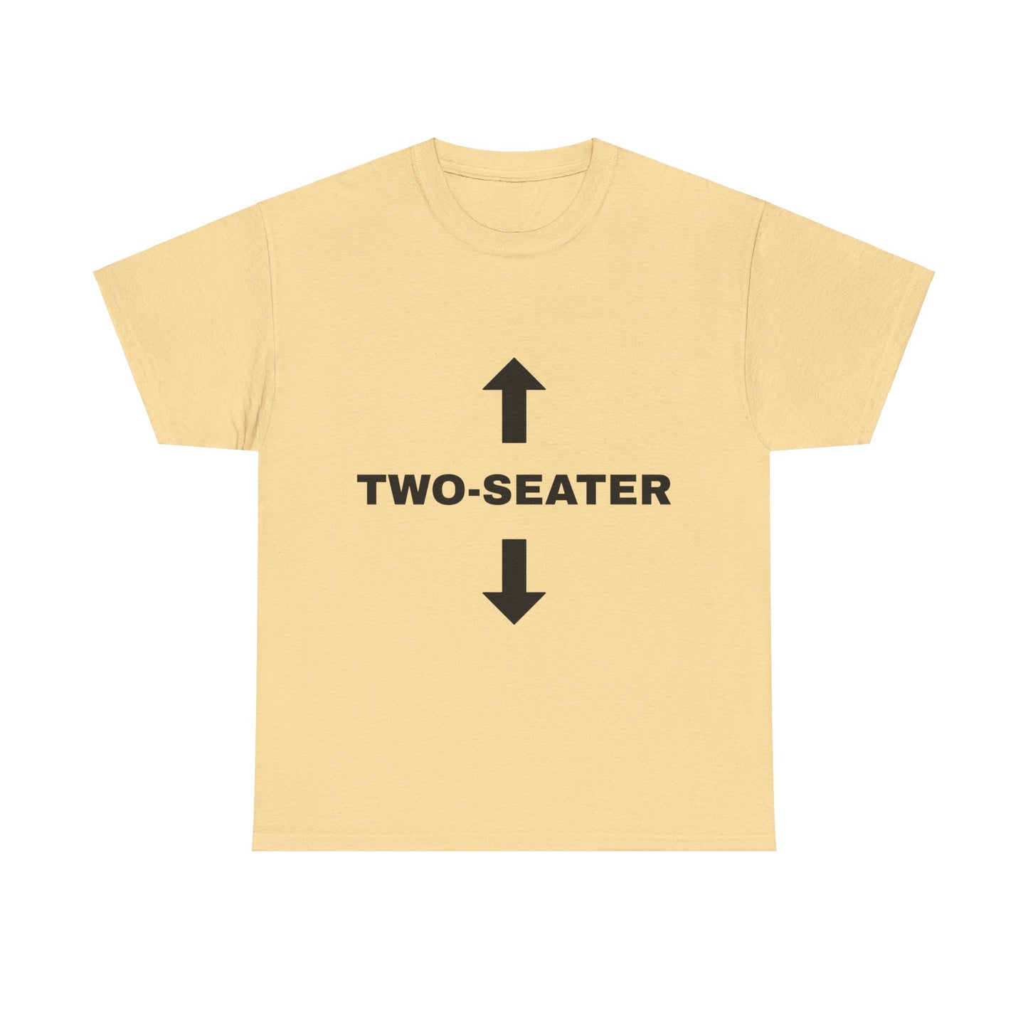 Two-Seater Graphic Unisex Heavy Cotton Tee