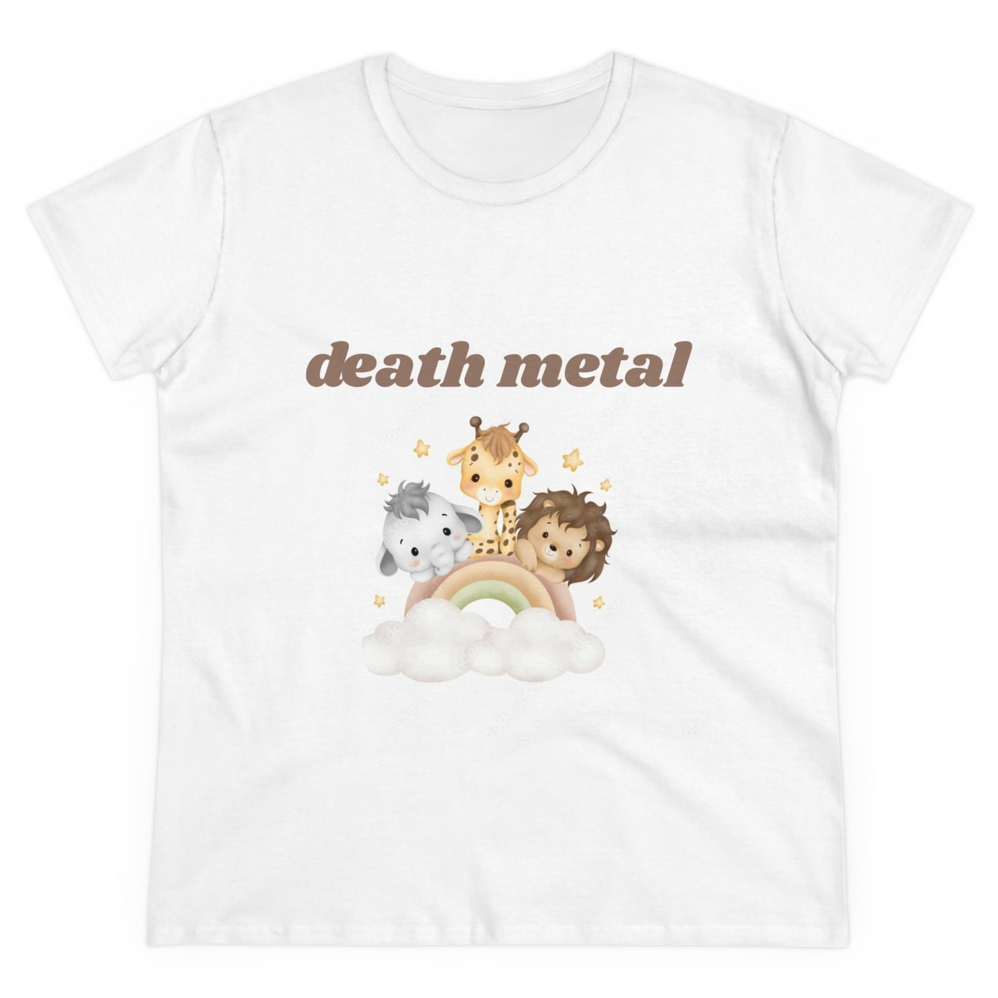 Death Metal Graphic Cotton Tee