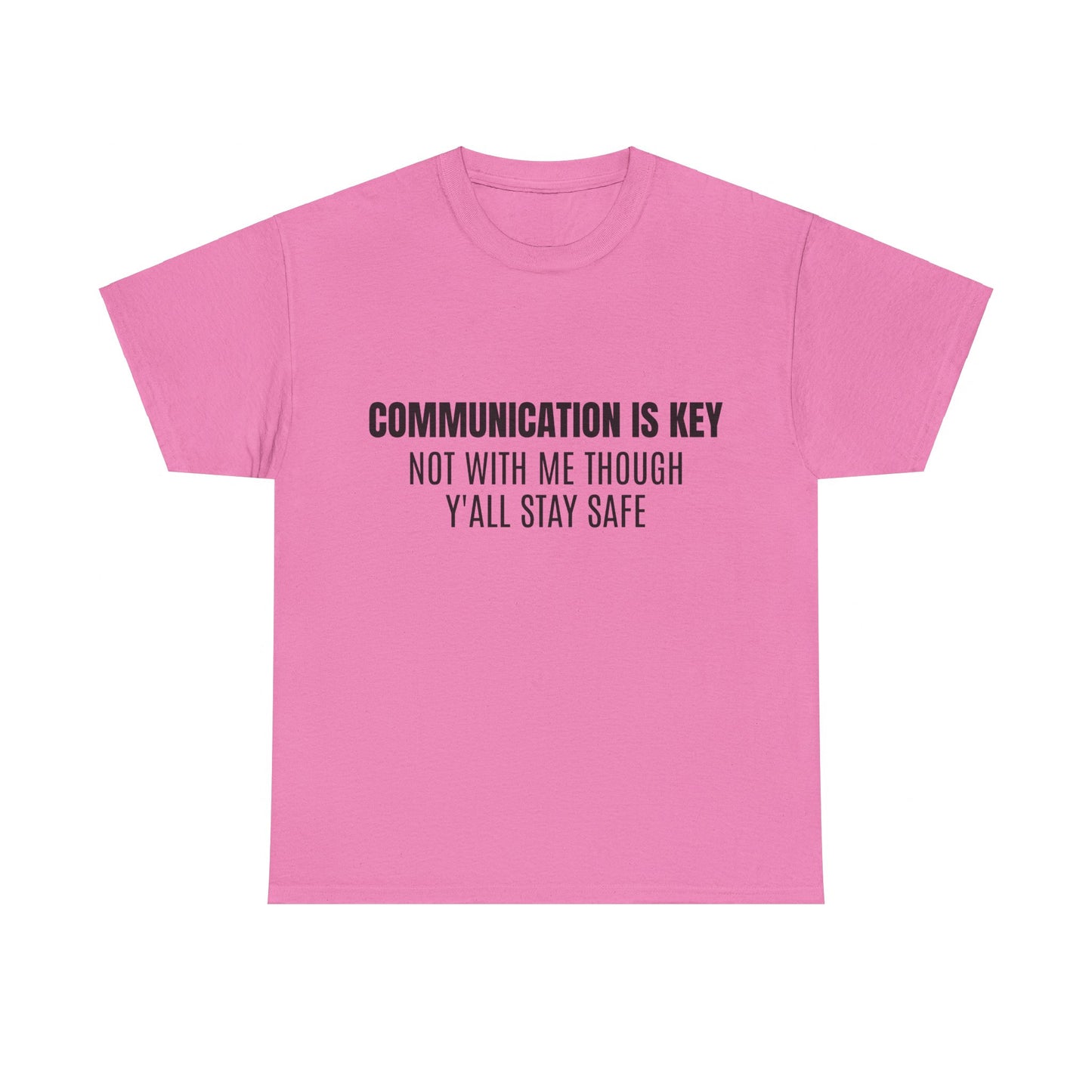 Communication Is Key Graphic Unisex Heavy Cotton Tee