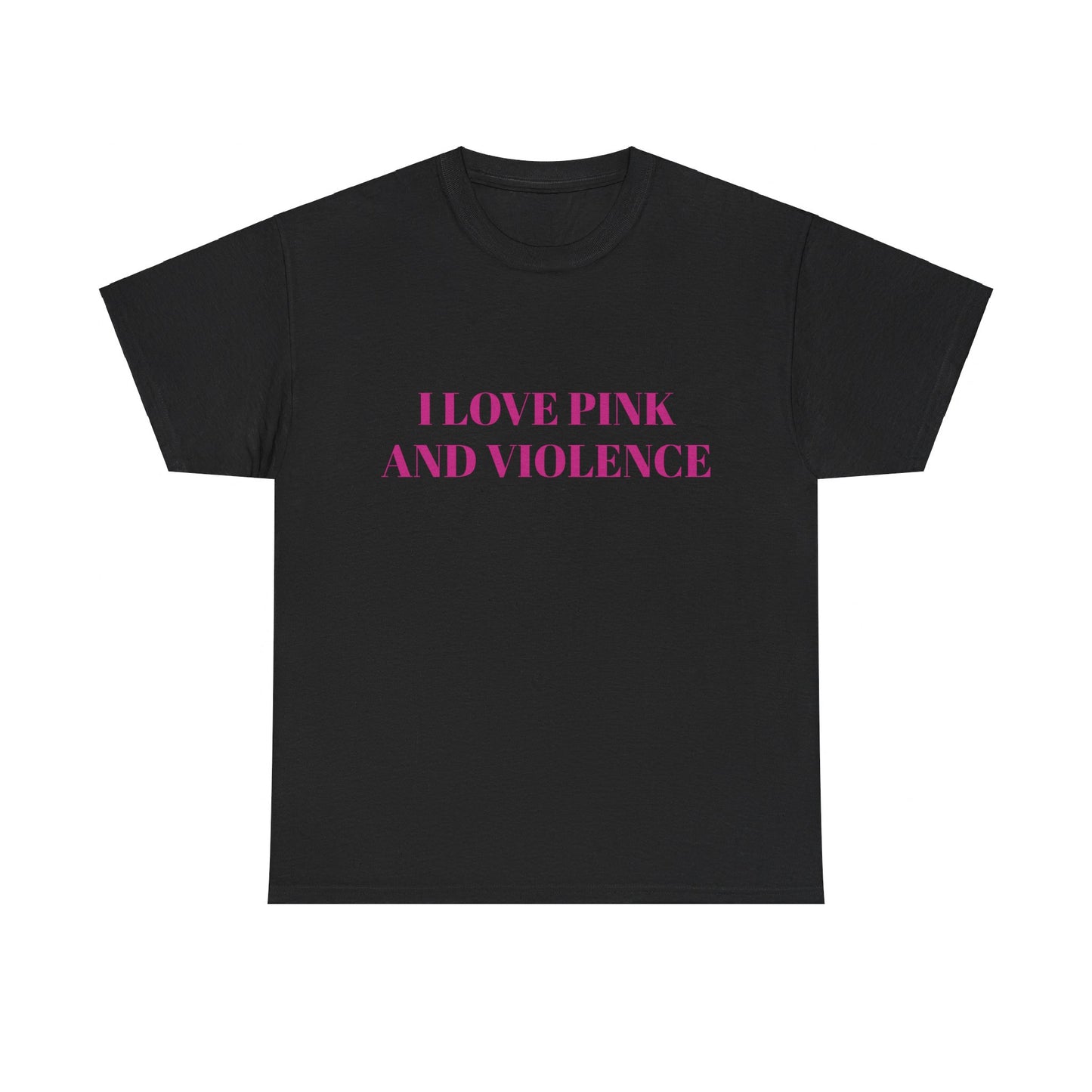 Pink & Violence - Graphic Unisex Heavy Cotton Tee