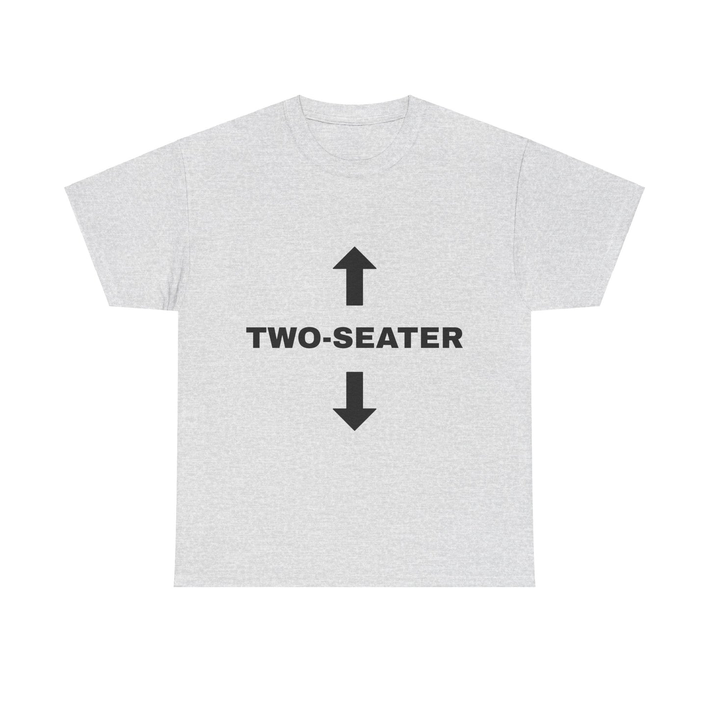 Two-Seater Graphic Unisex Heavy Cotton Tee