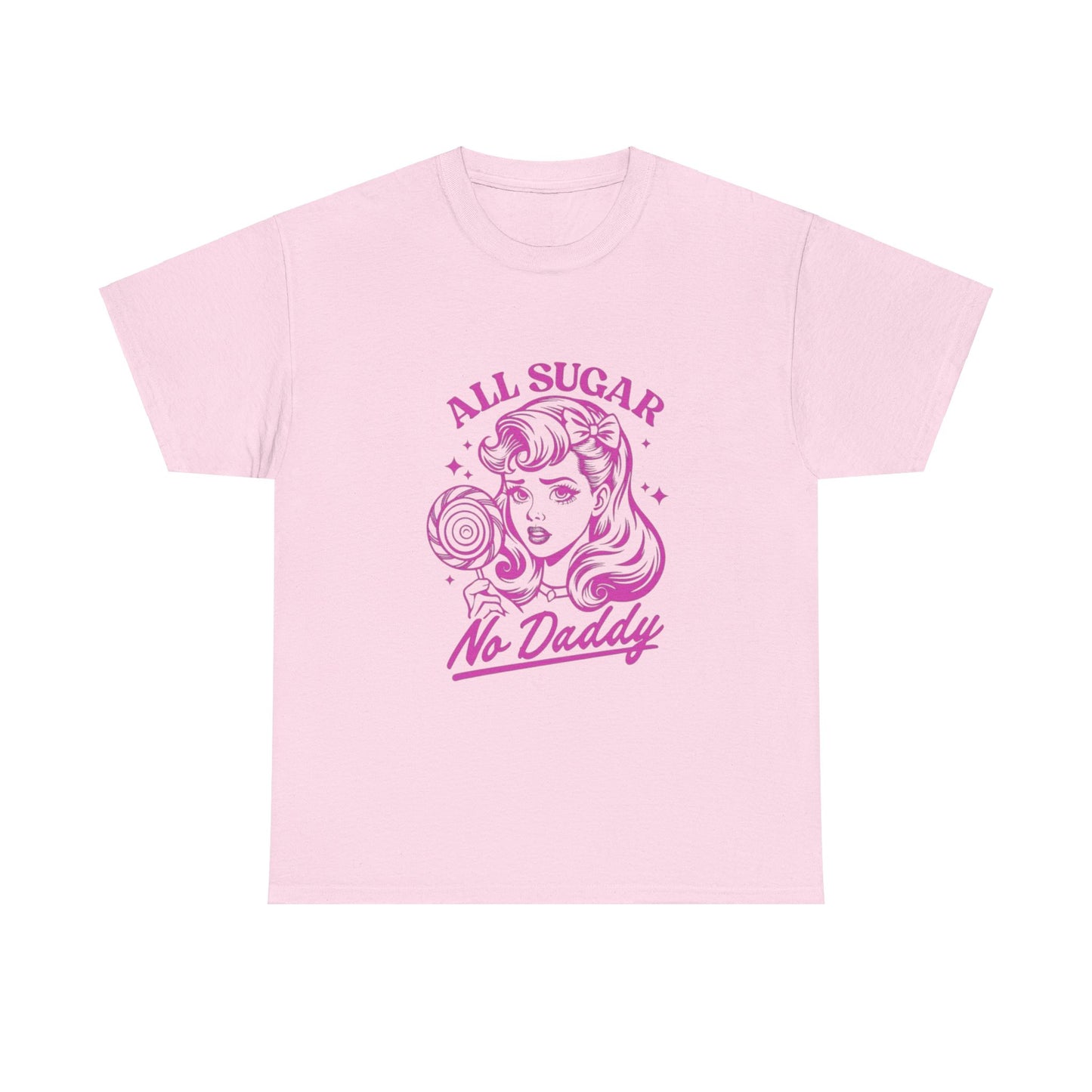 All Sugar, No Daddy - Graphic Unisex Heavy Cotton Tee