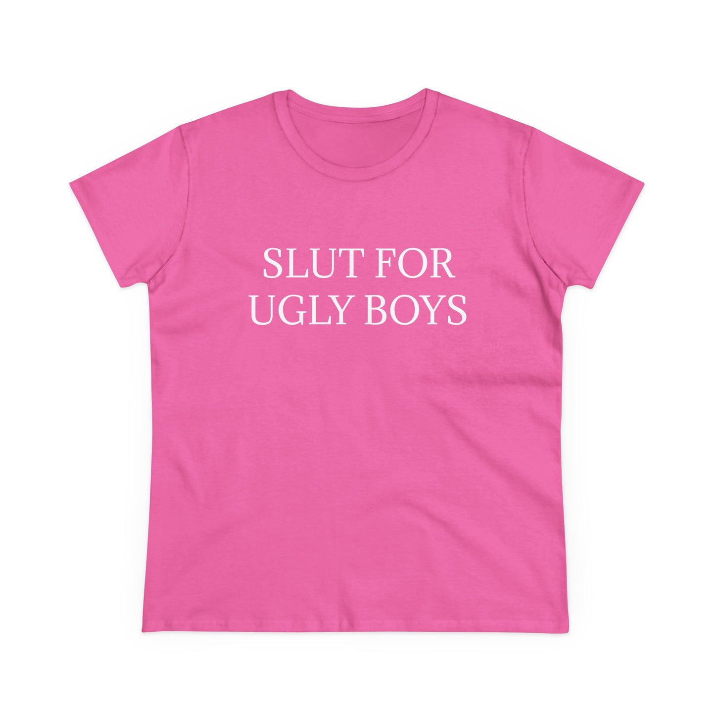 Slut For Ugly Boys - Graphic Cotton Tee