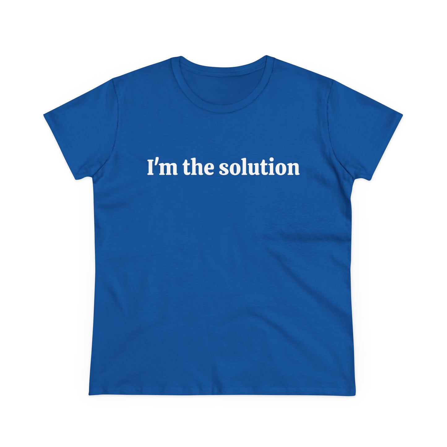 I'm The Solution - 2/2 Graphic Cotton Tee