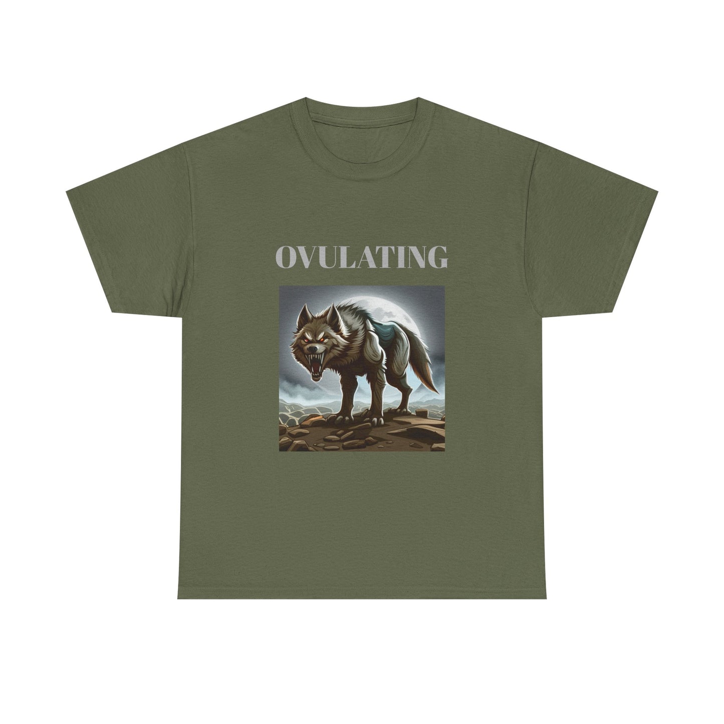 OVULATING - Graphic Unisex Heavy Cotton Tee