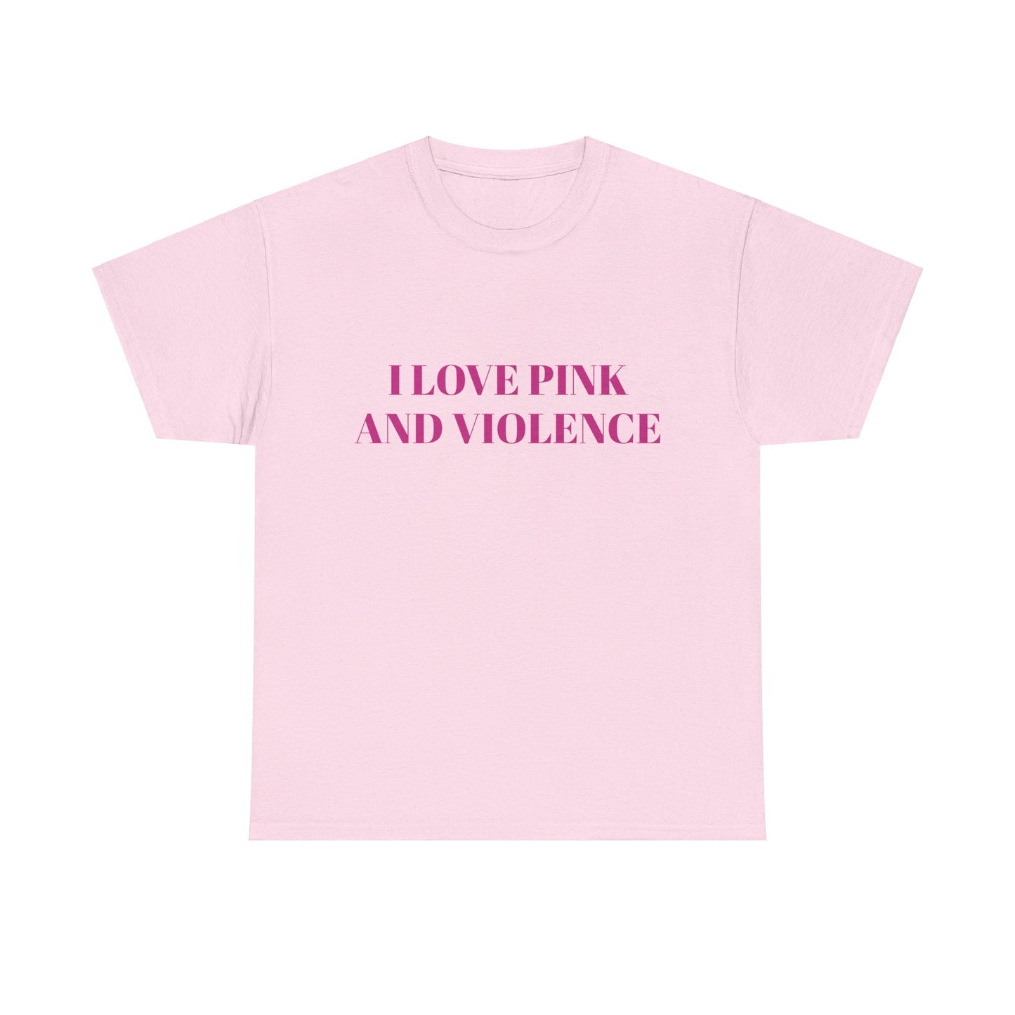 Pink & Violence - Graphic Unisex Heavy Cotton Tee