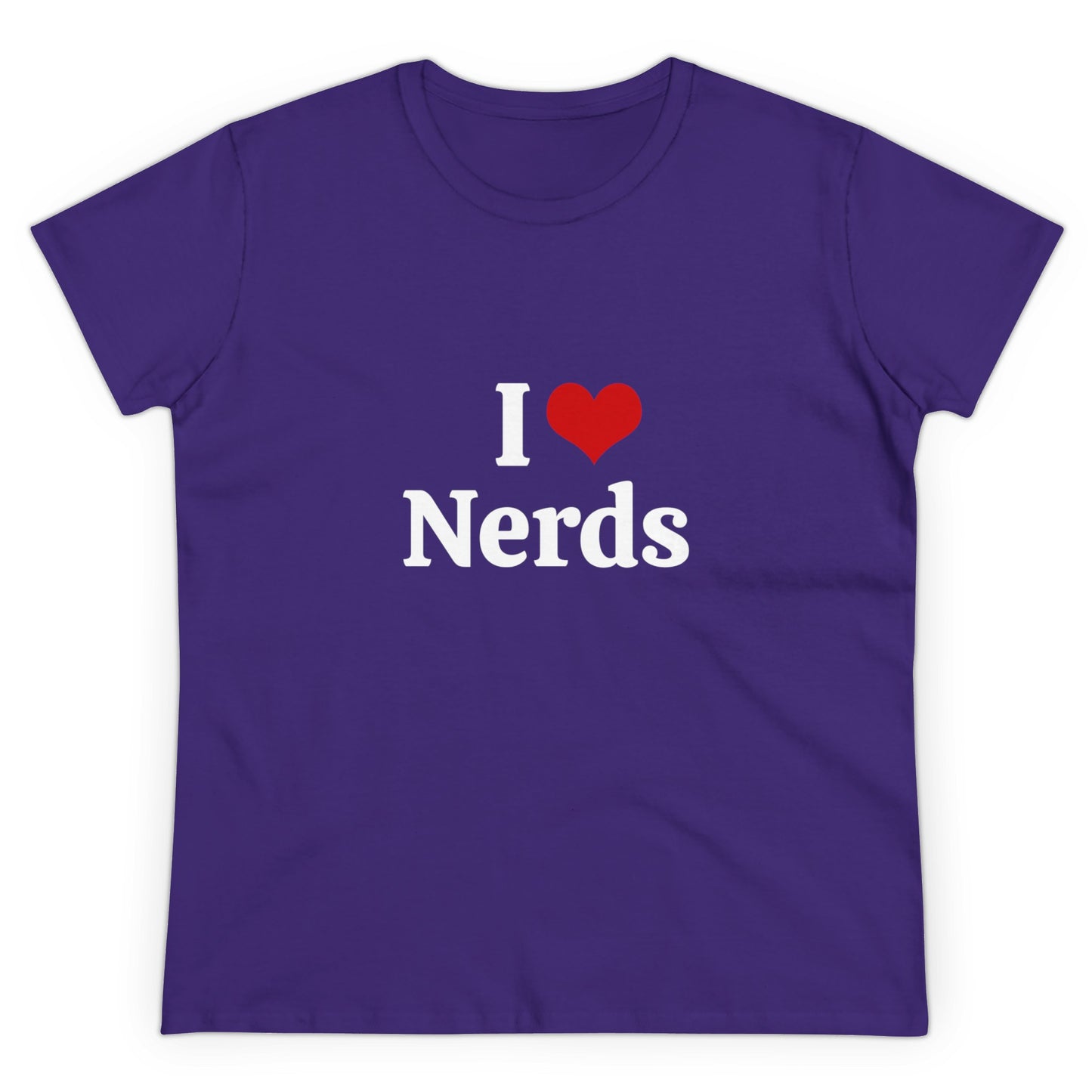 I Love Nerds - Graphic Cotton Tee