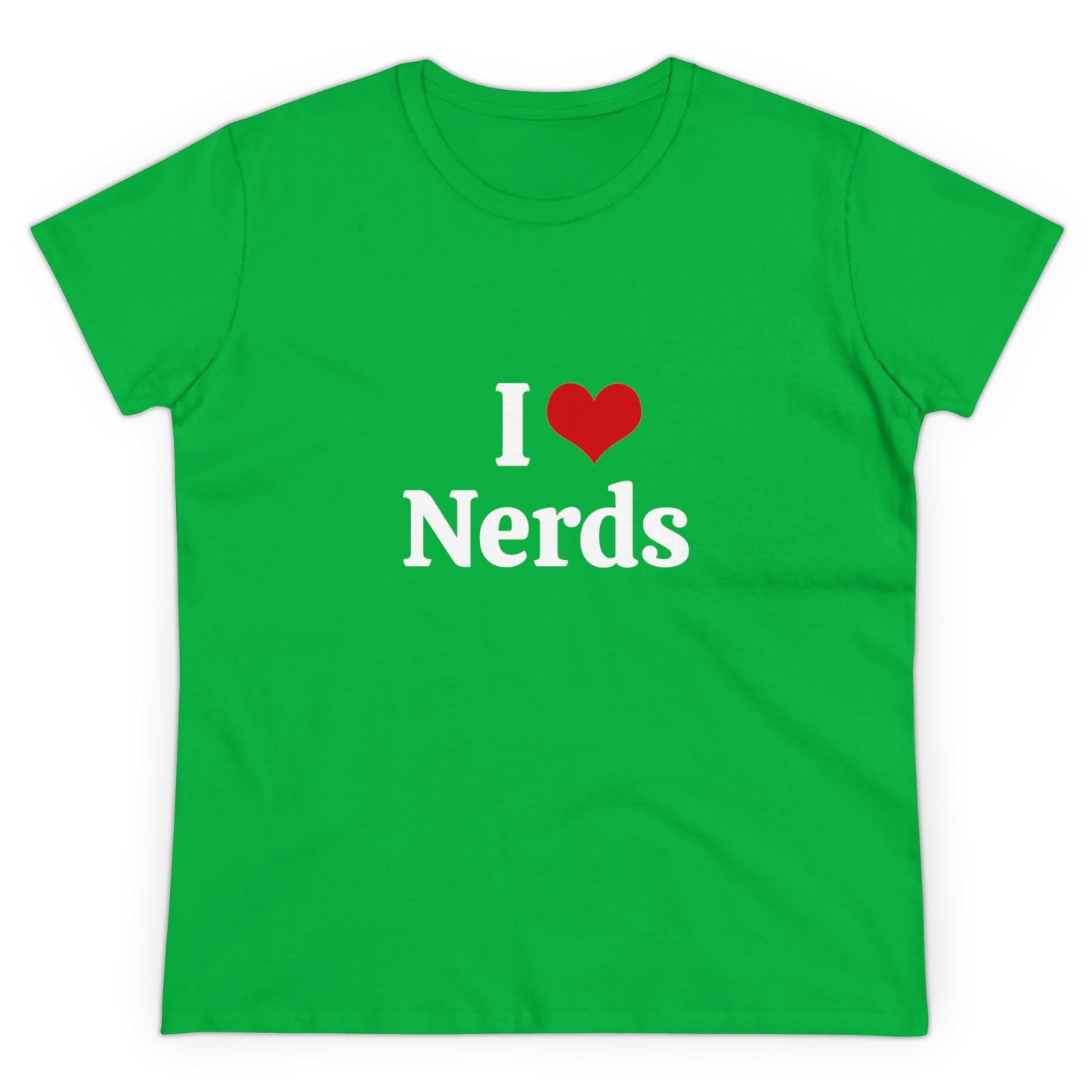 I Love Nerds - Graphic Cotton Tee