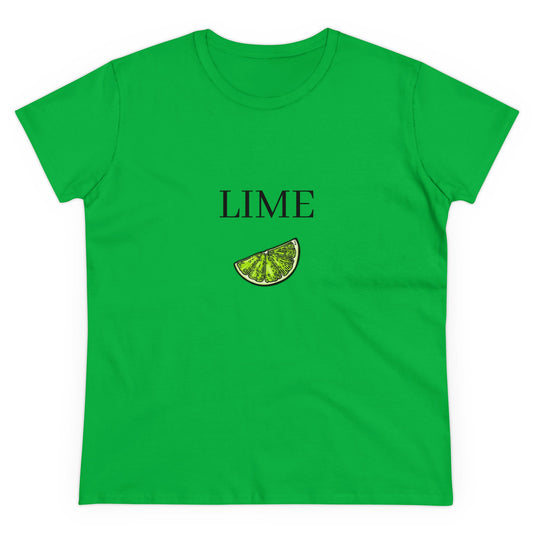 LIME - 3/3 Graphic Cotton Tee