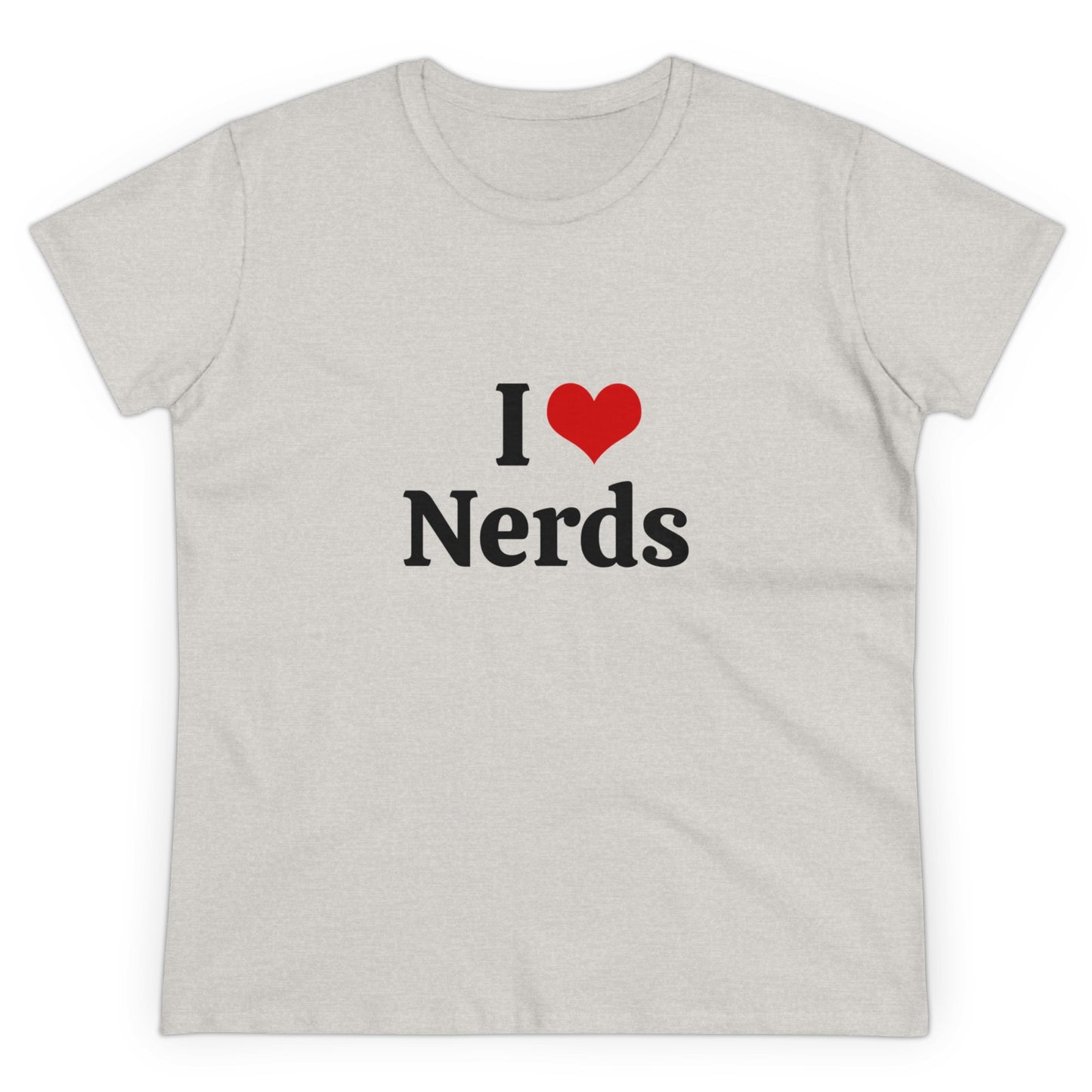 I Love Nerds - Graphic Cotton Tee