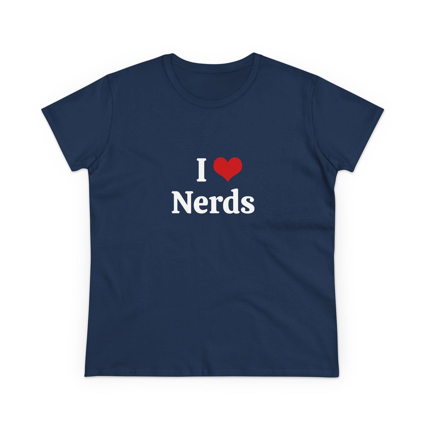 I Love Nerds - Graphic Cotton Tee