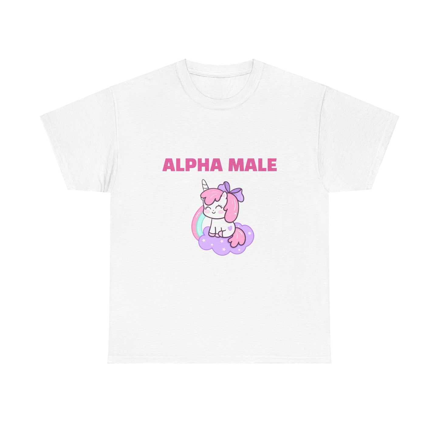 ALPHA MALE - Graphic Unisex Heavy Cotton Tee