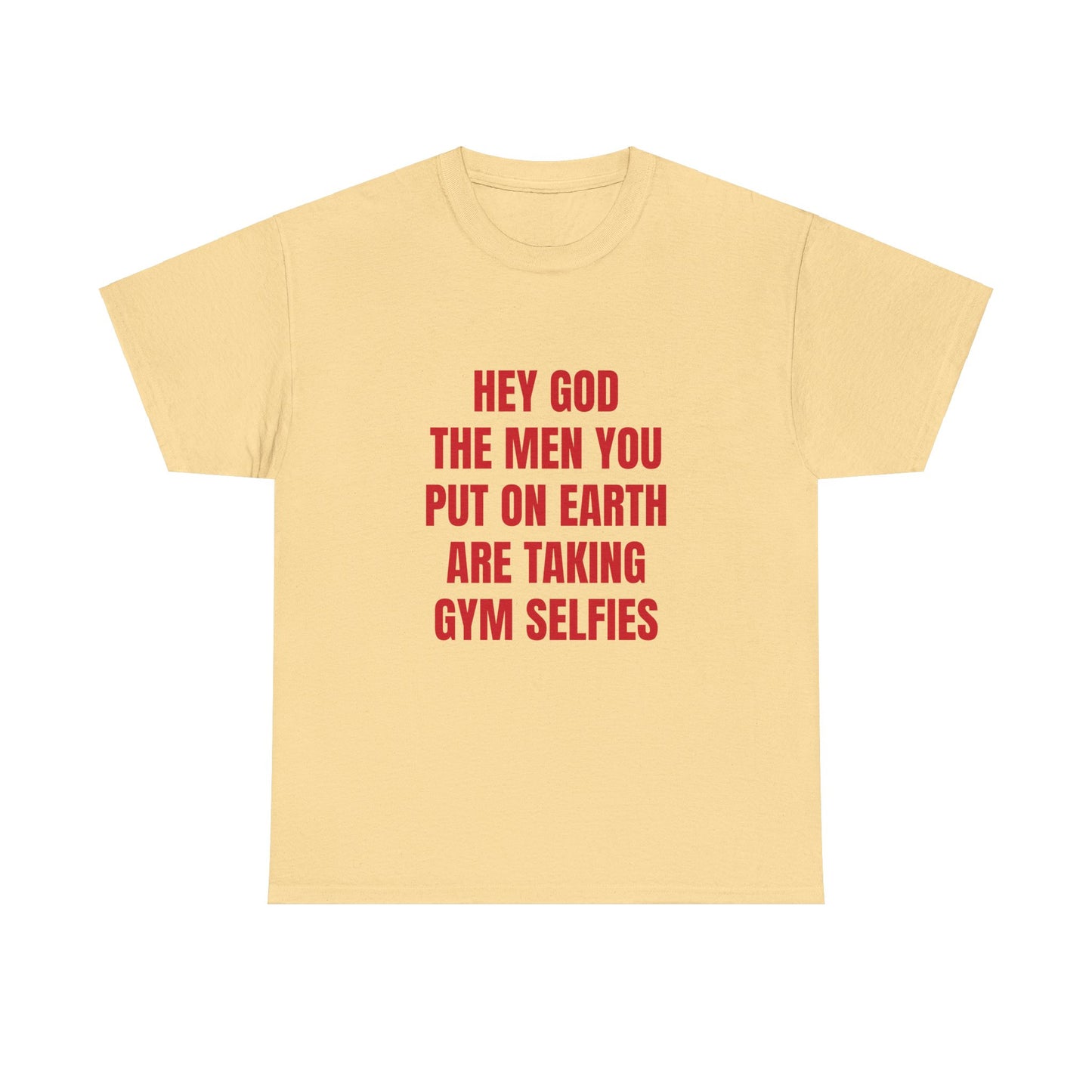 HEY GOD - Graphic Unisex Heavy Cotton Tee