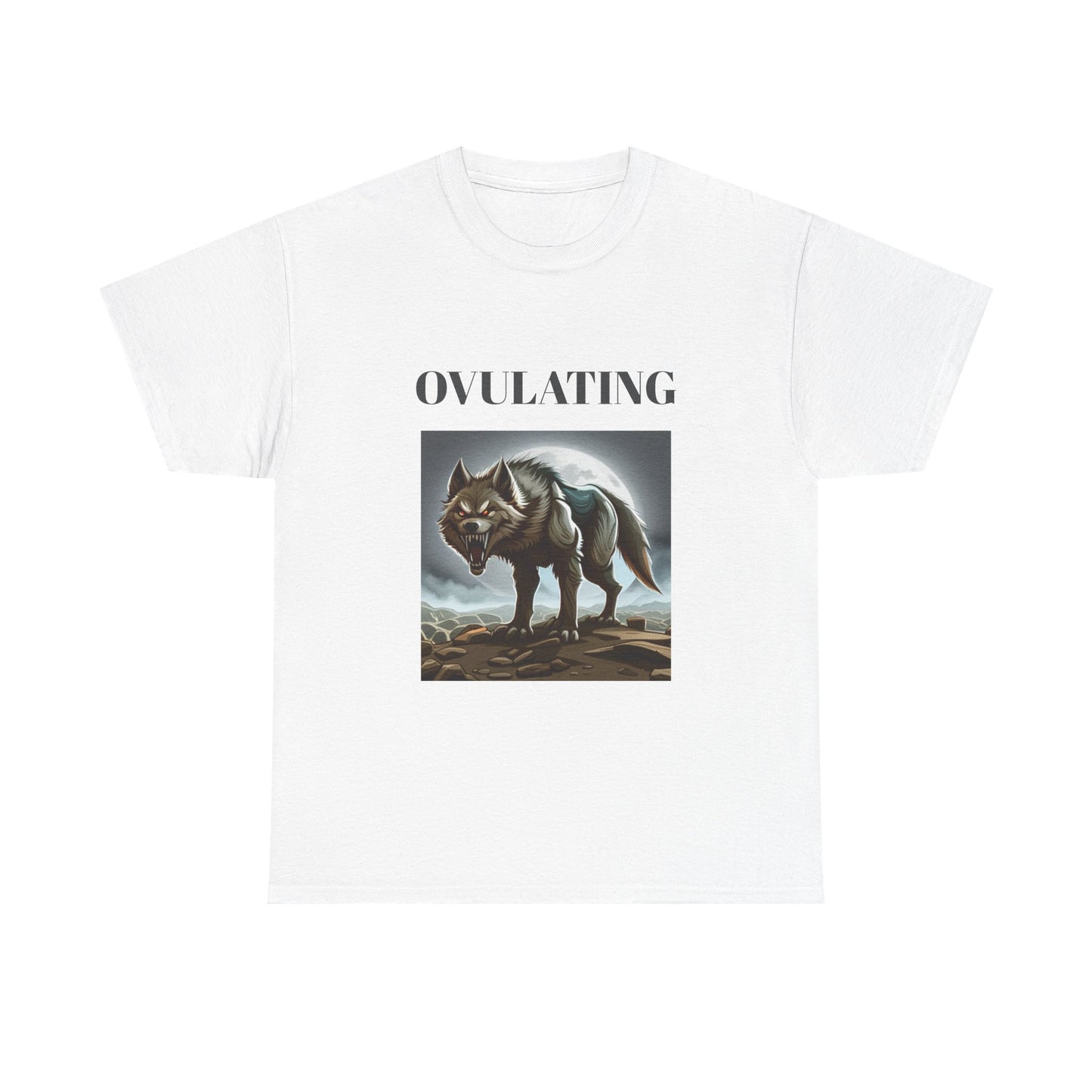 OVULATING - Graphic Unisex Heavy Cotton Tee