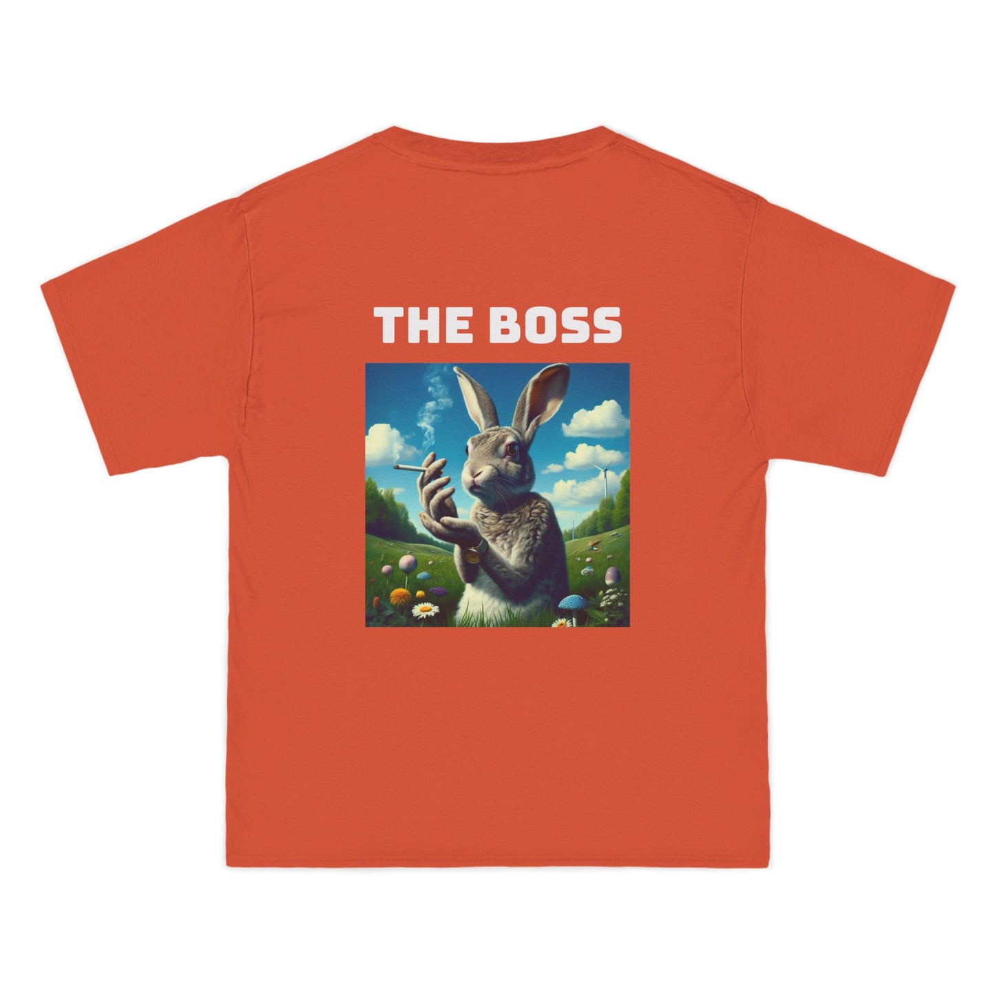 THE BOSS - 1/2 His Unisex Beefy-T®  Short-Sleeve T-Shirt