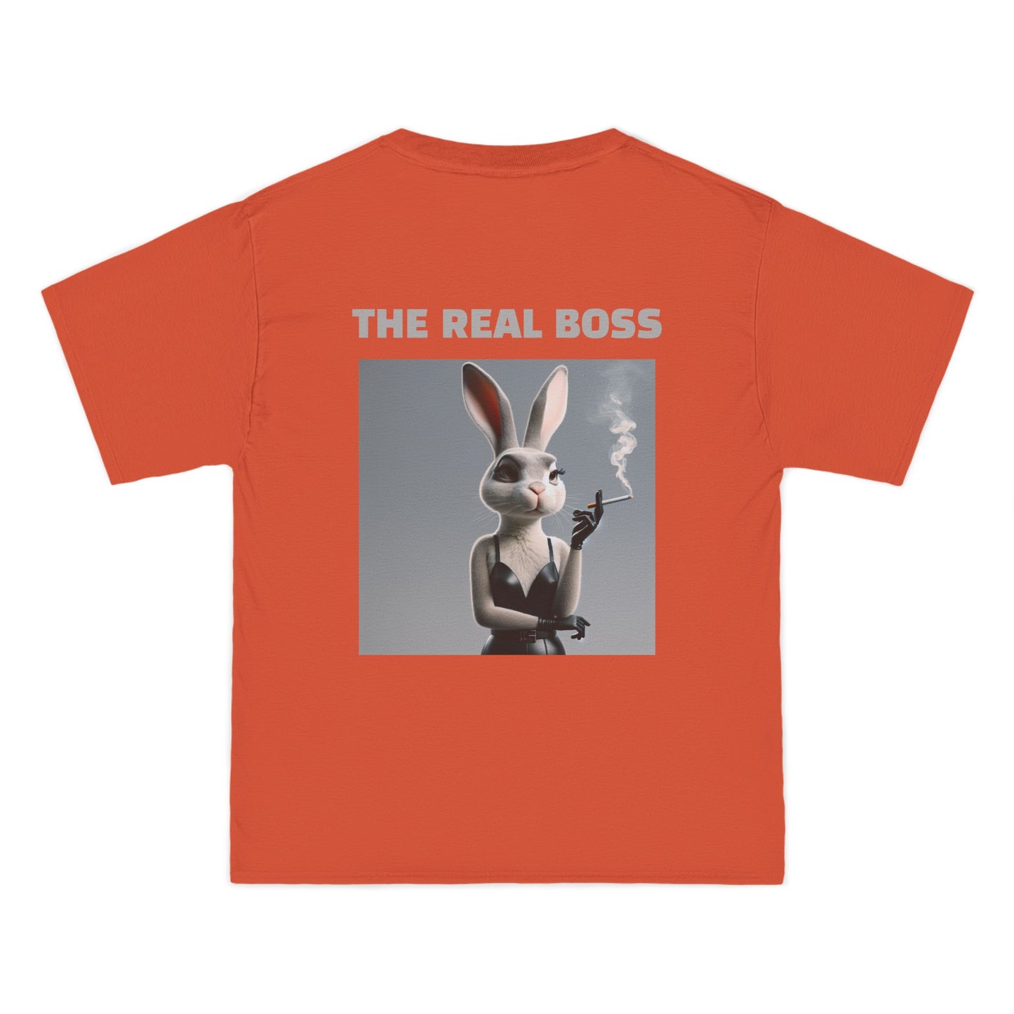 The REAL BOSS - Hers Graphic Unisex 2/2 Beefy-T®  Short-Sleeve T-Shirt