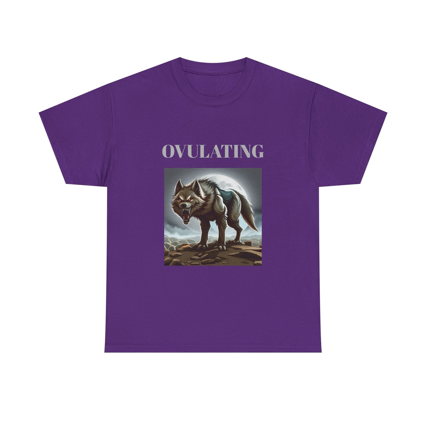 OVULATING - Graphic Unisex Heavy Cotton Tee