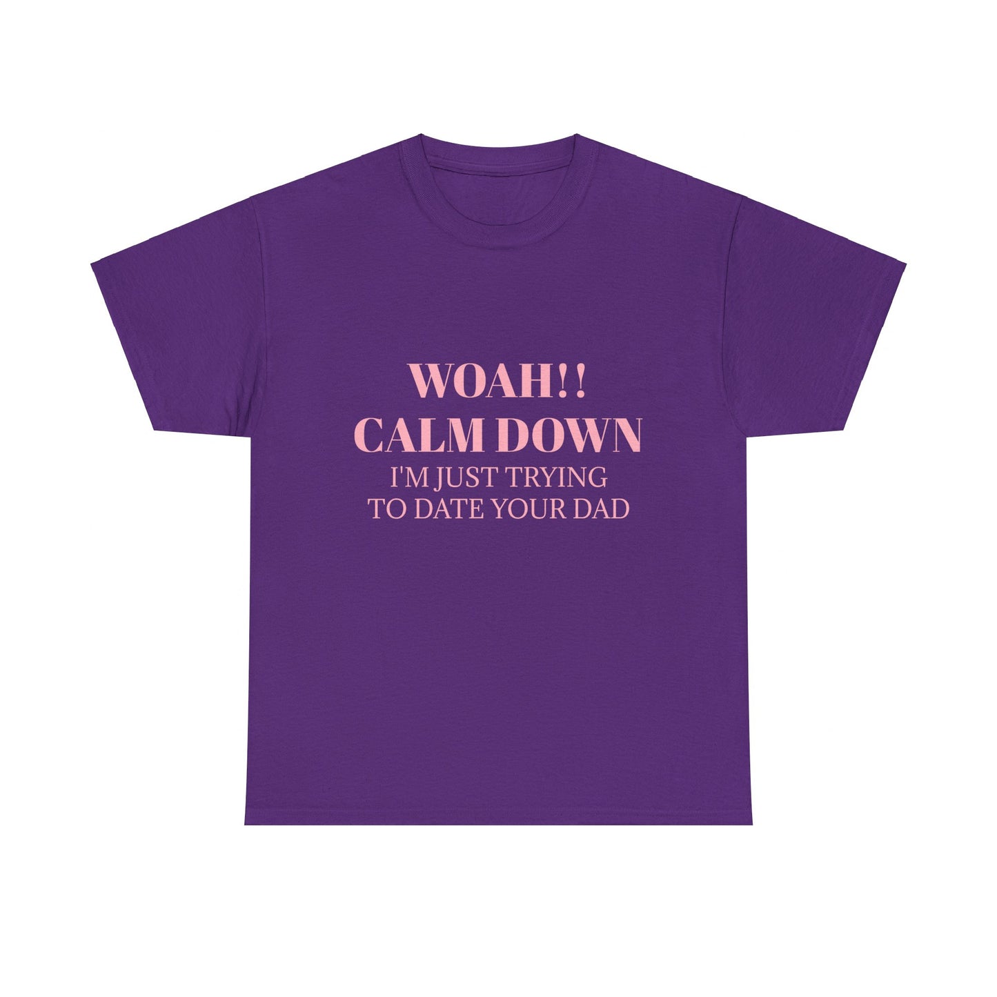 CALM DOWN - Graphic Unisex Heavy Cotton Tee