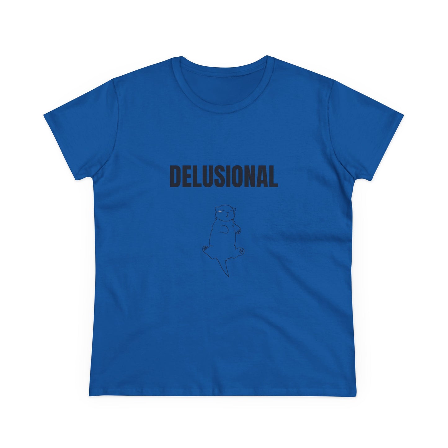 DELUSIONAL - 3/4 Graphic Cotton Tee