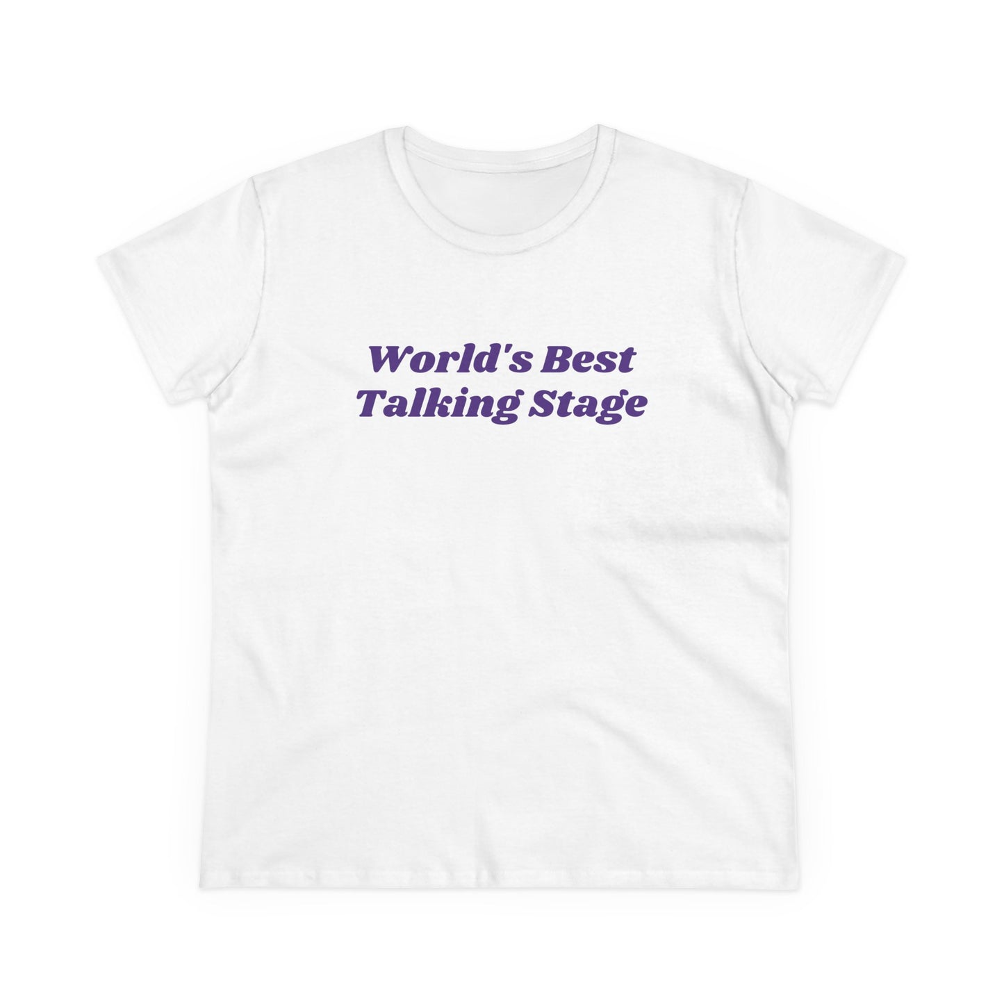 Worlds Best Talking Stage - Graphic Cotton Tee