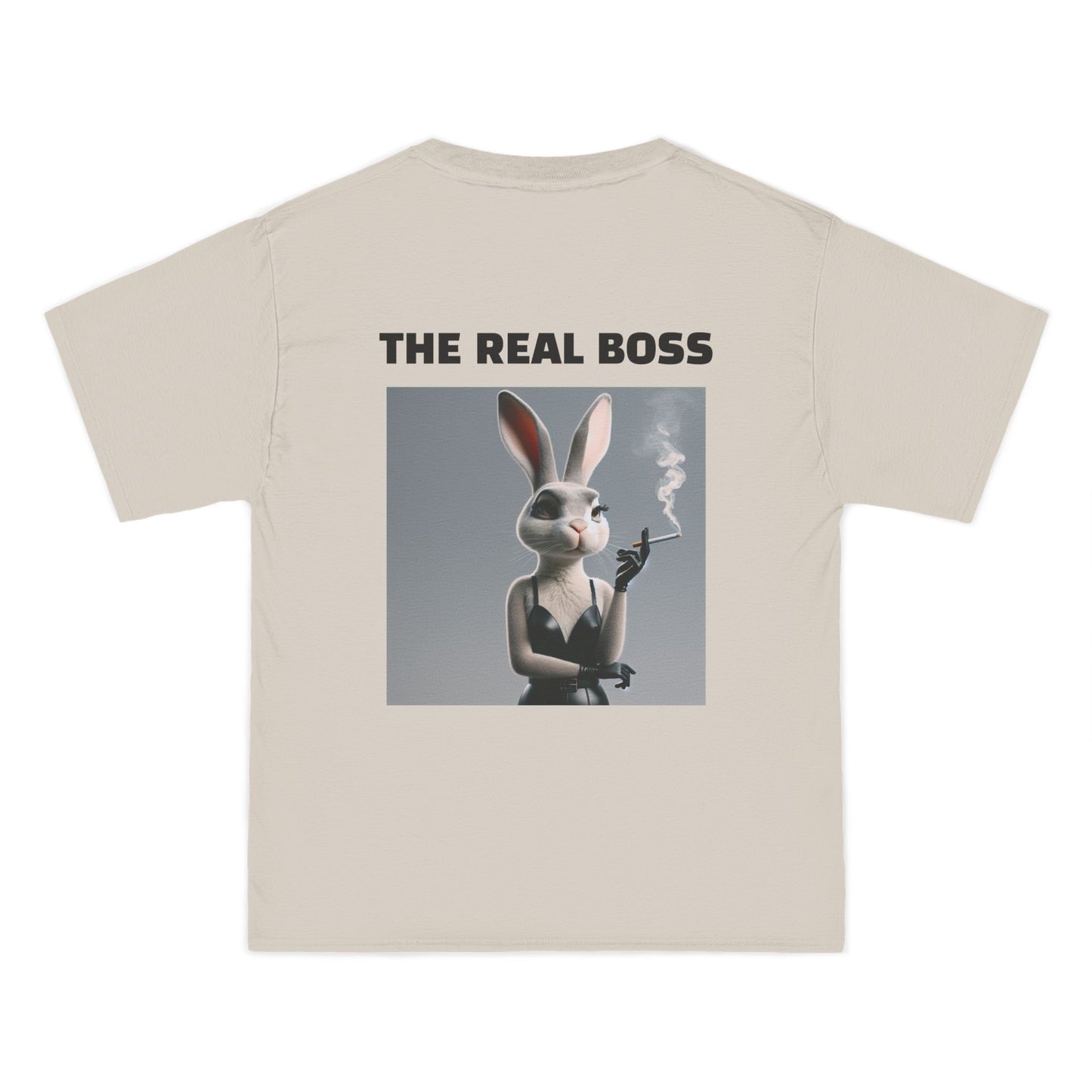 The REAL BOSS - Hers Graphic Unisex 2/2 Beefy-T®  Short-Sleeve T-Shirt