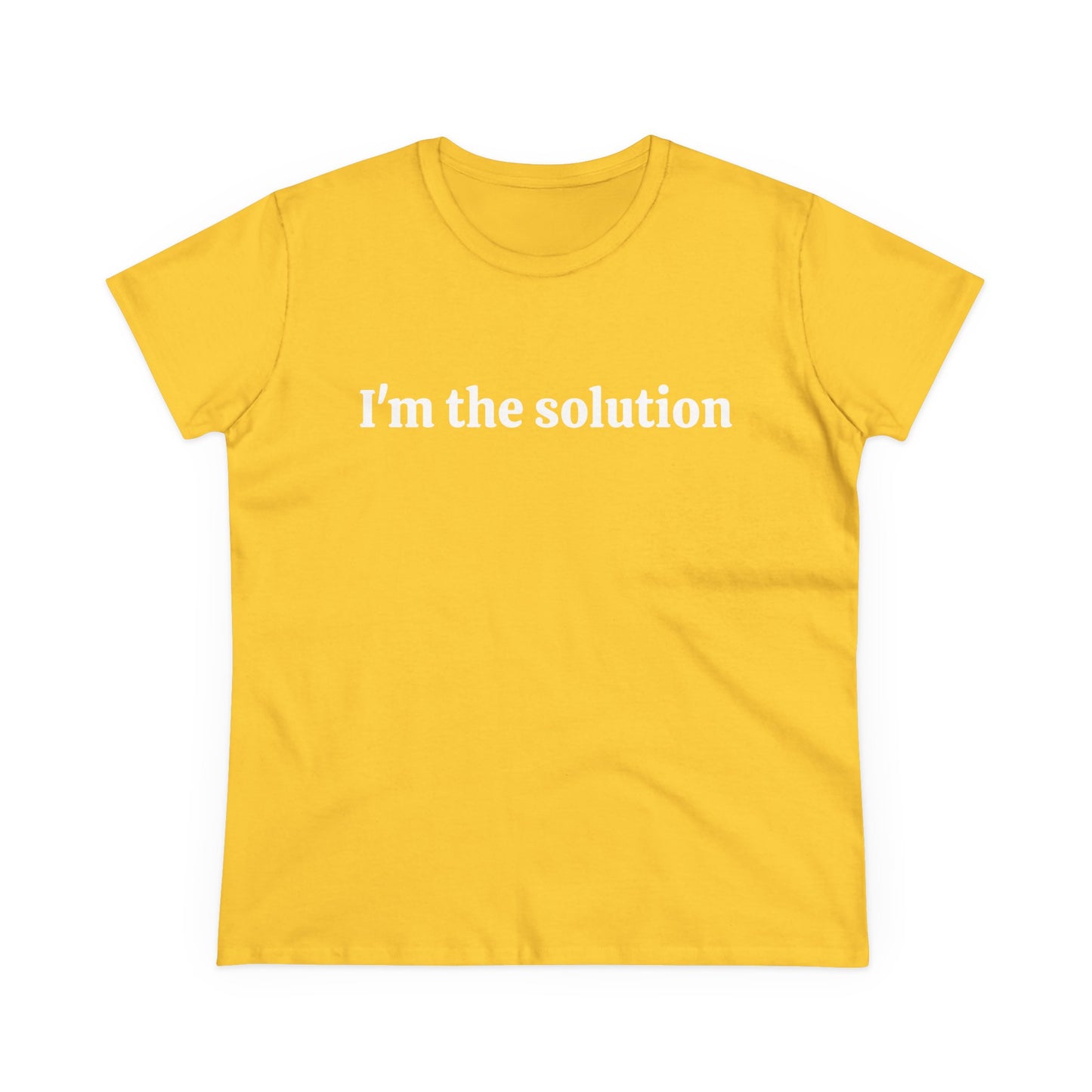 I'm The Solution - 2/2 Graphic Cotton Tee