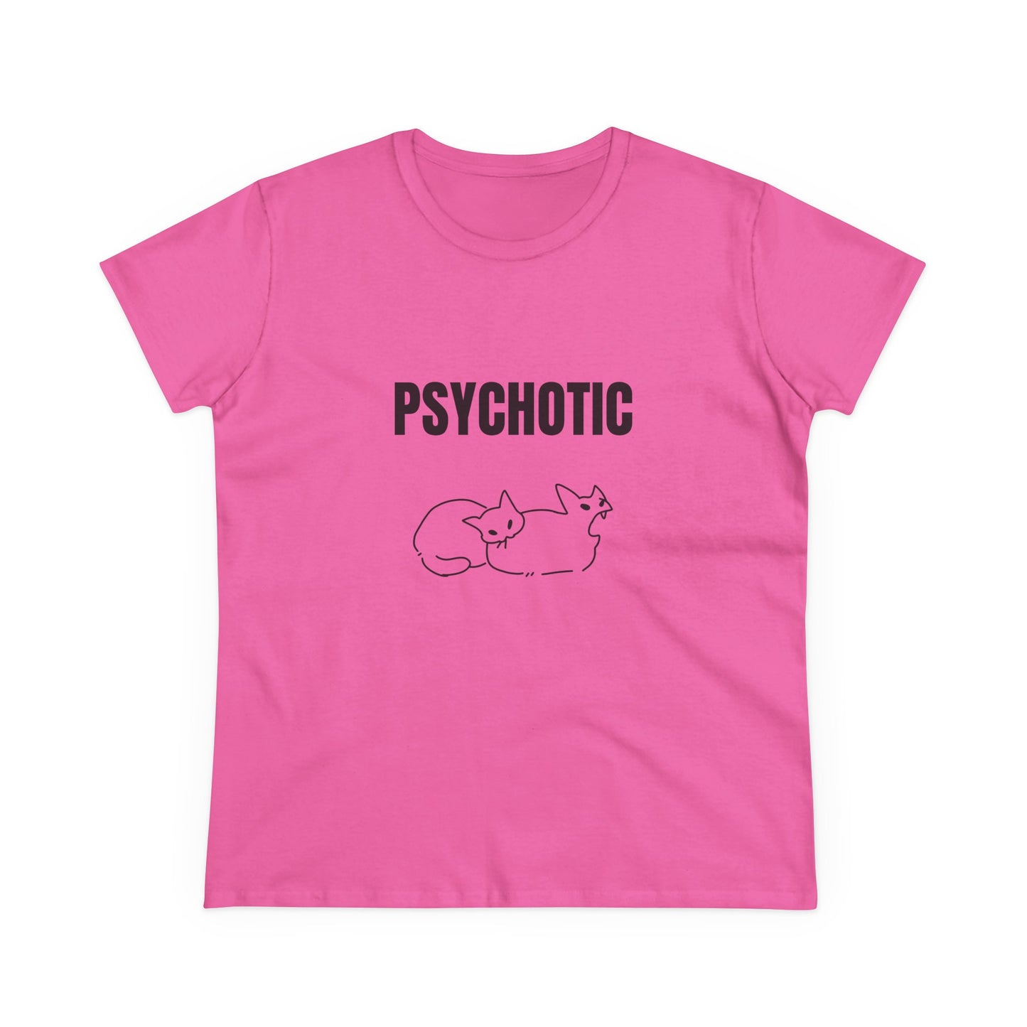 PSYCHOTIC - 4/4 Graphic Cotton Tee