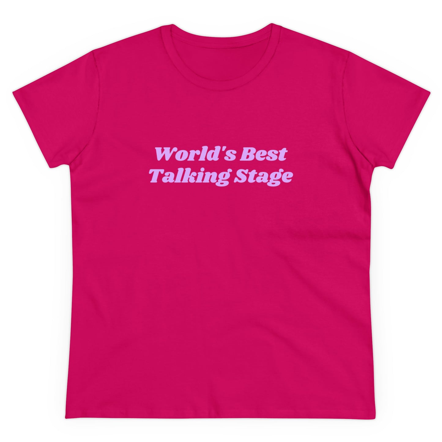 Worlds Best Talking Stage Graphic Cotton Tee