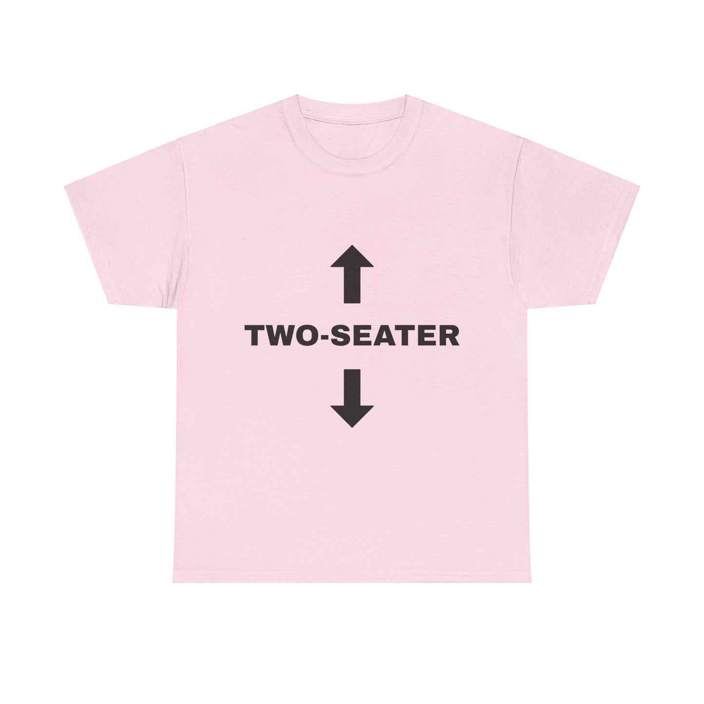 Two-Seater Graphic Unisex Heavy Cotton Tee