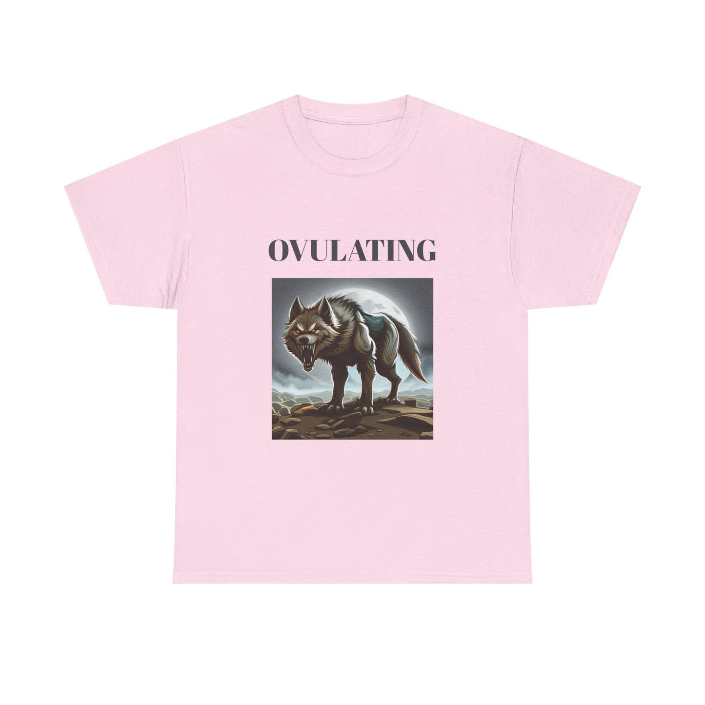 OVULATING - Graphic Unisex Heavy Cotton Tee
