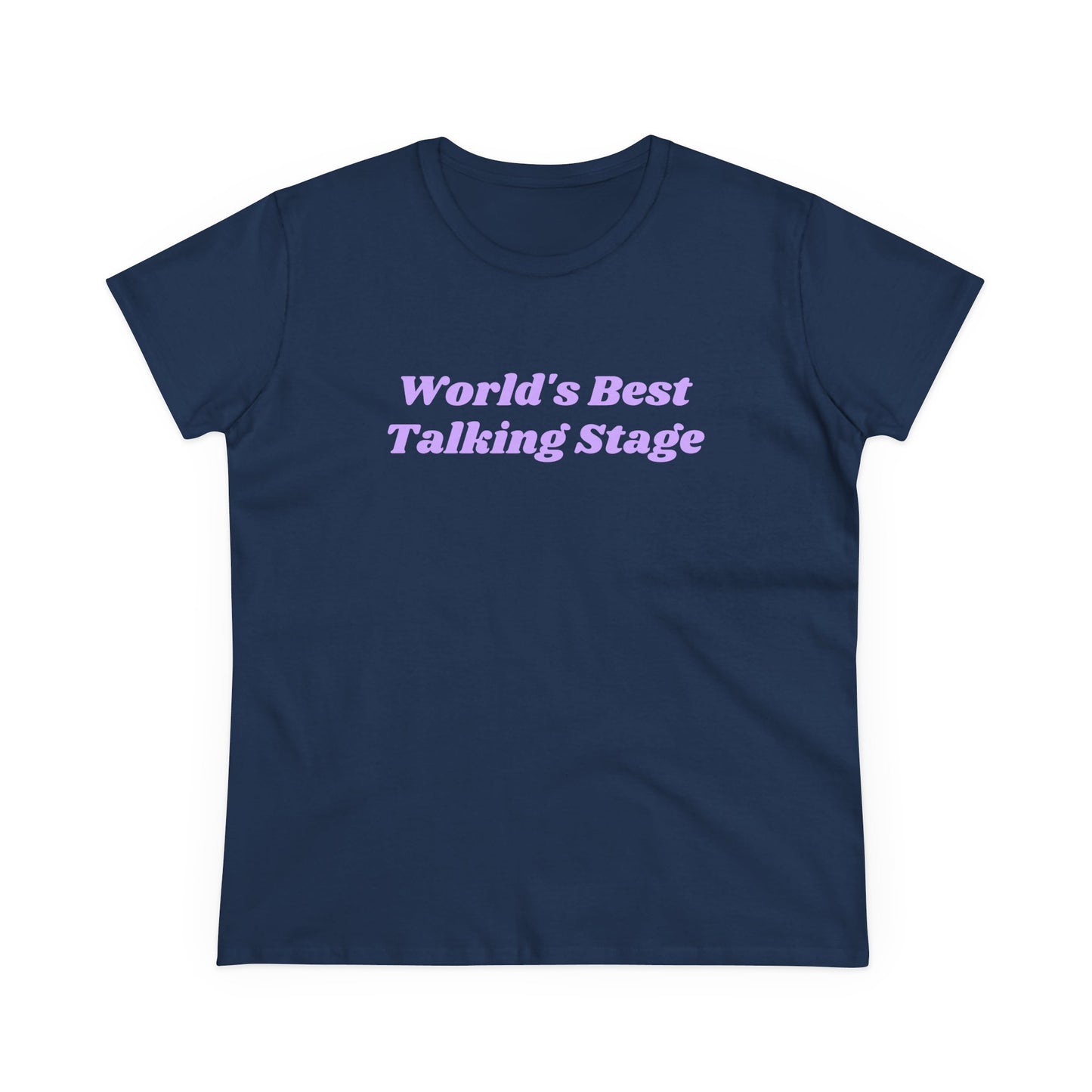 Worlds Best Talking Stage - Graphic Cotton Tee