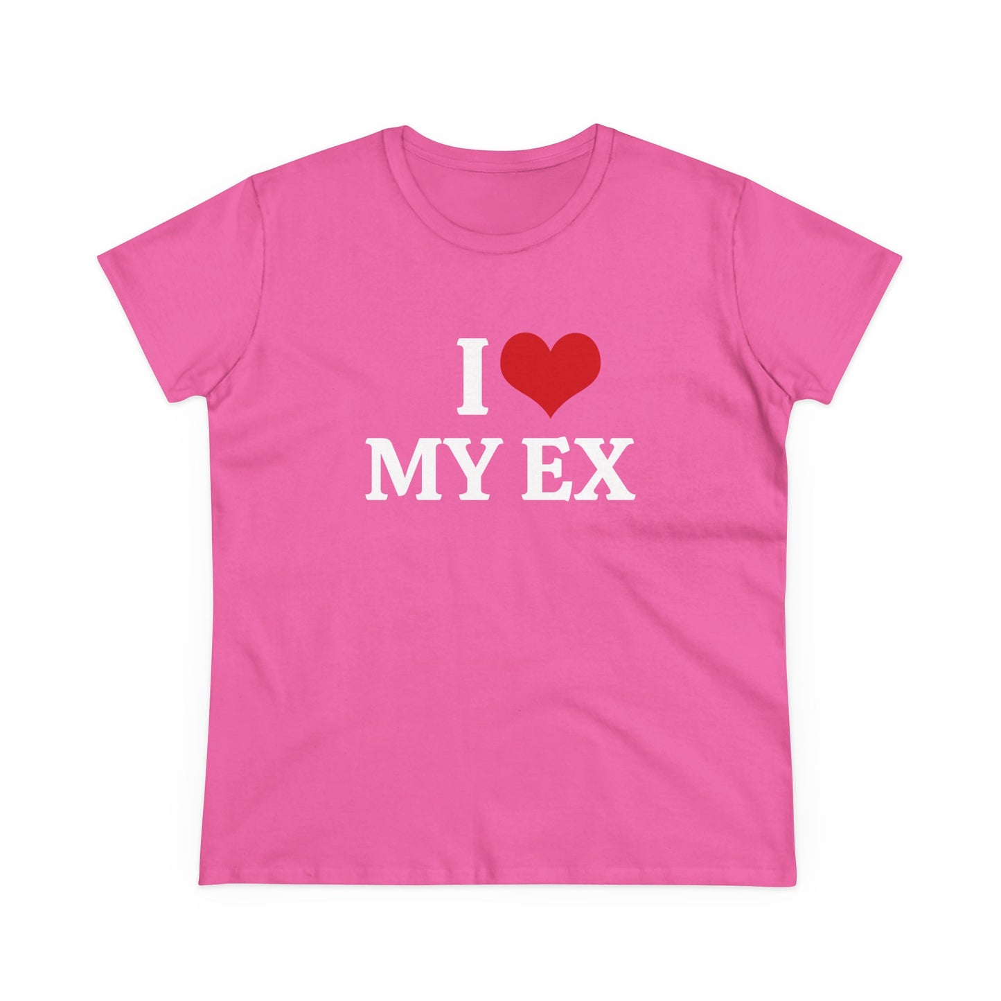 I Love My Ex - Graphic Adult Humour Cotton Tee