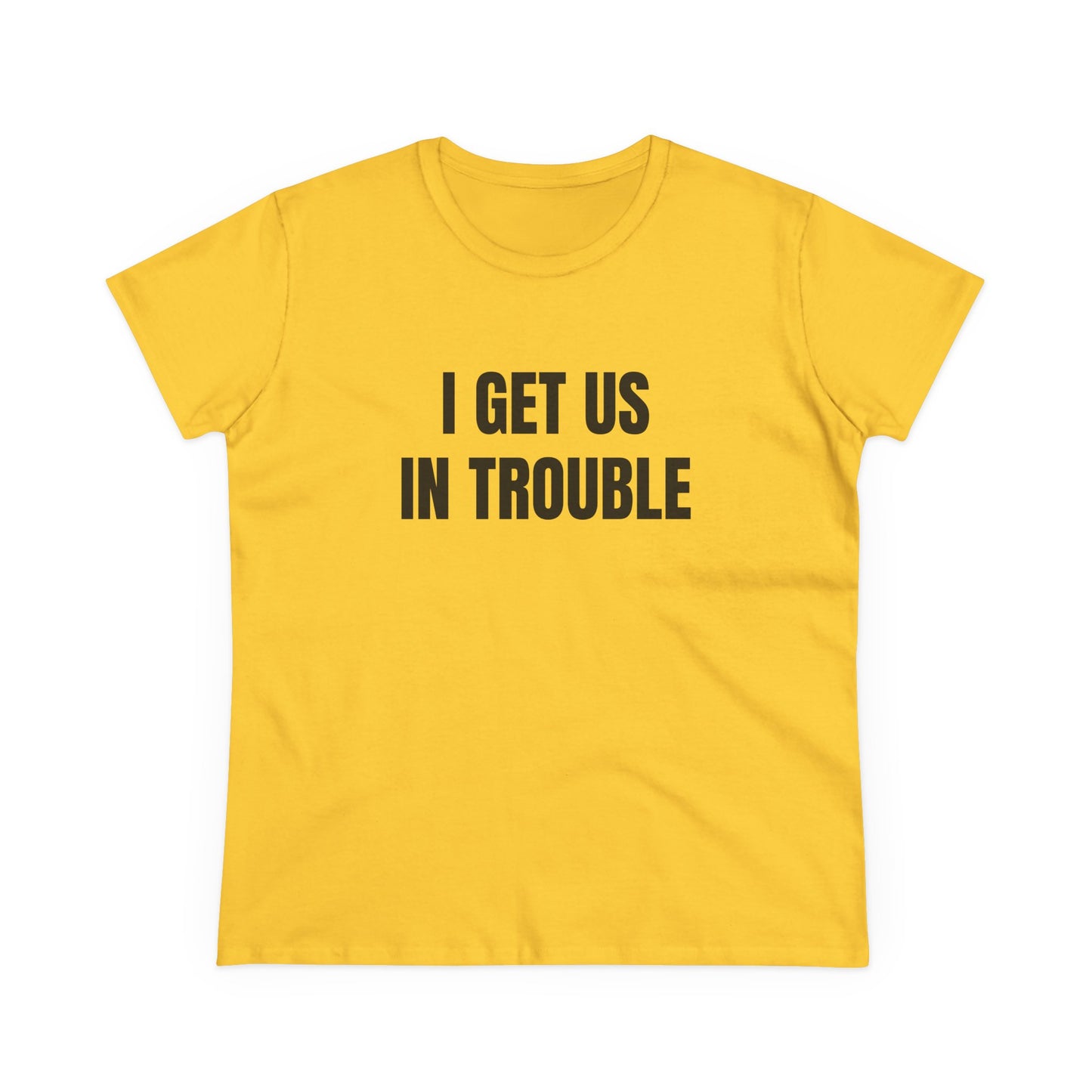 I Get Us In Trouble - 1/3 Trio Graphic Tee
