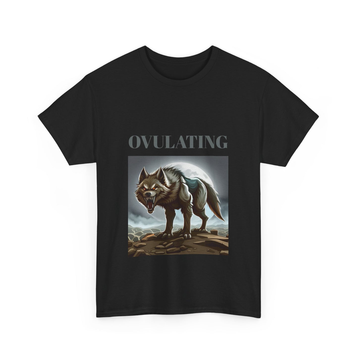 OVULATING - Graphic Unisex Heavy Cotton Tee