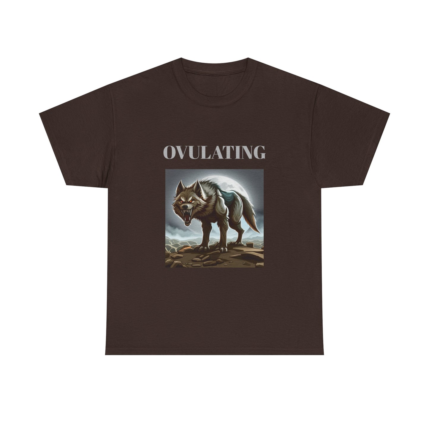OVULATING - Graphic Unisex Heavy Cotton Tee