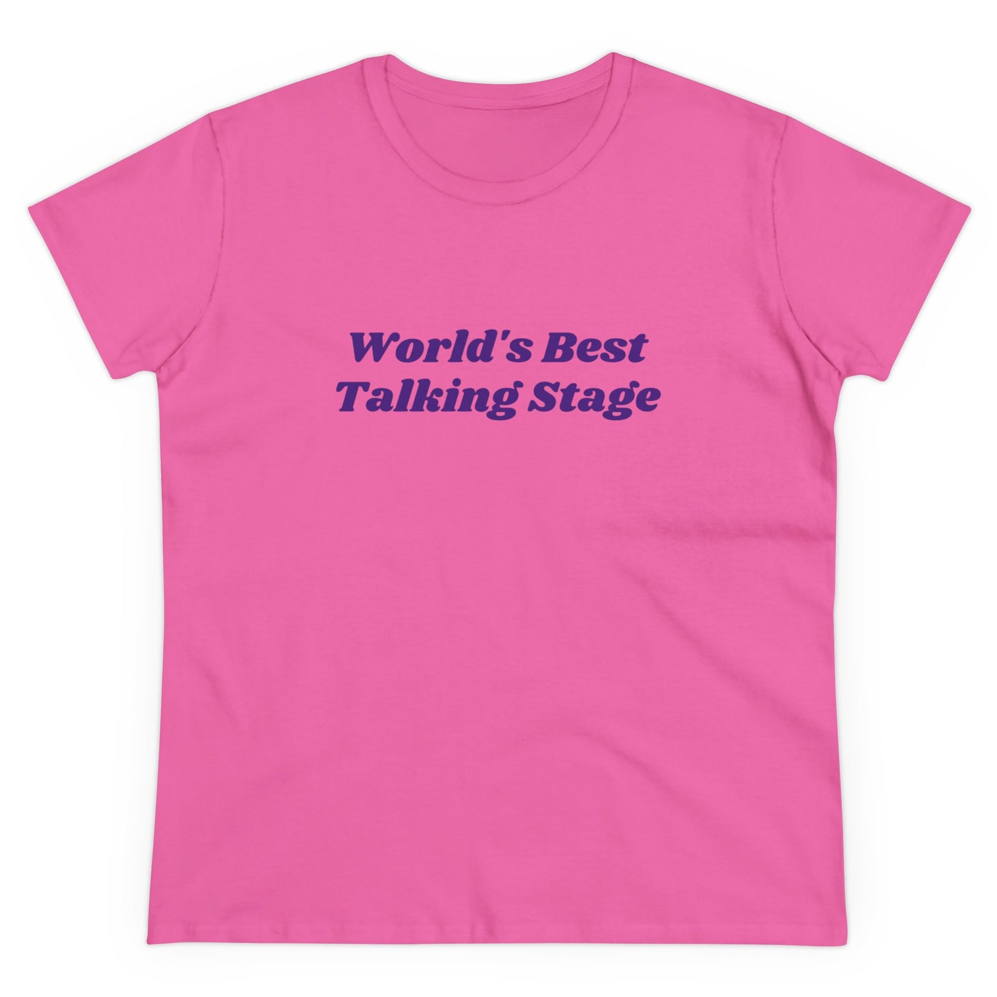 Worlds Best Talking Stage Graphic Cotton Tee