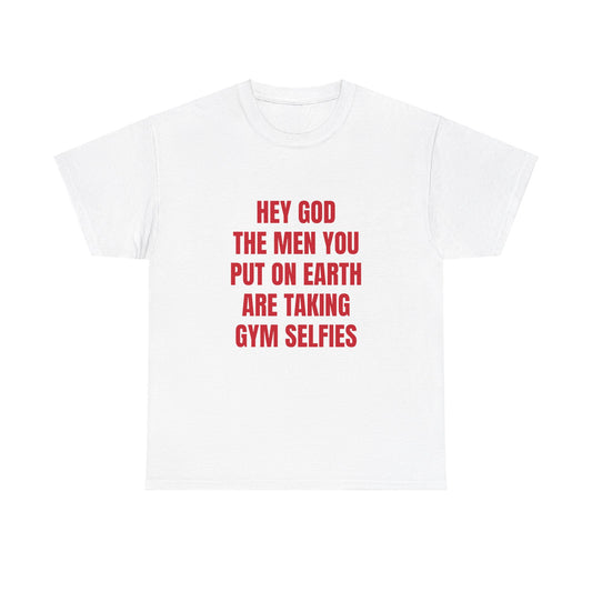 HEY GOD - Graphic Unisex Heavy Cotton Tee