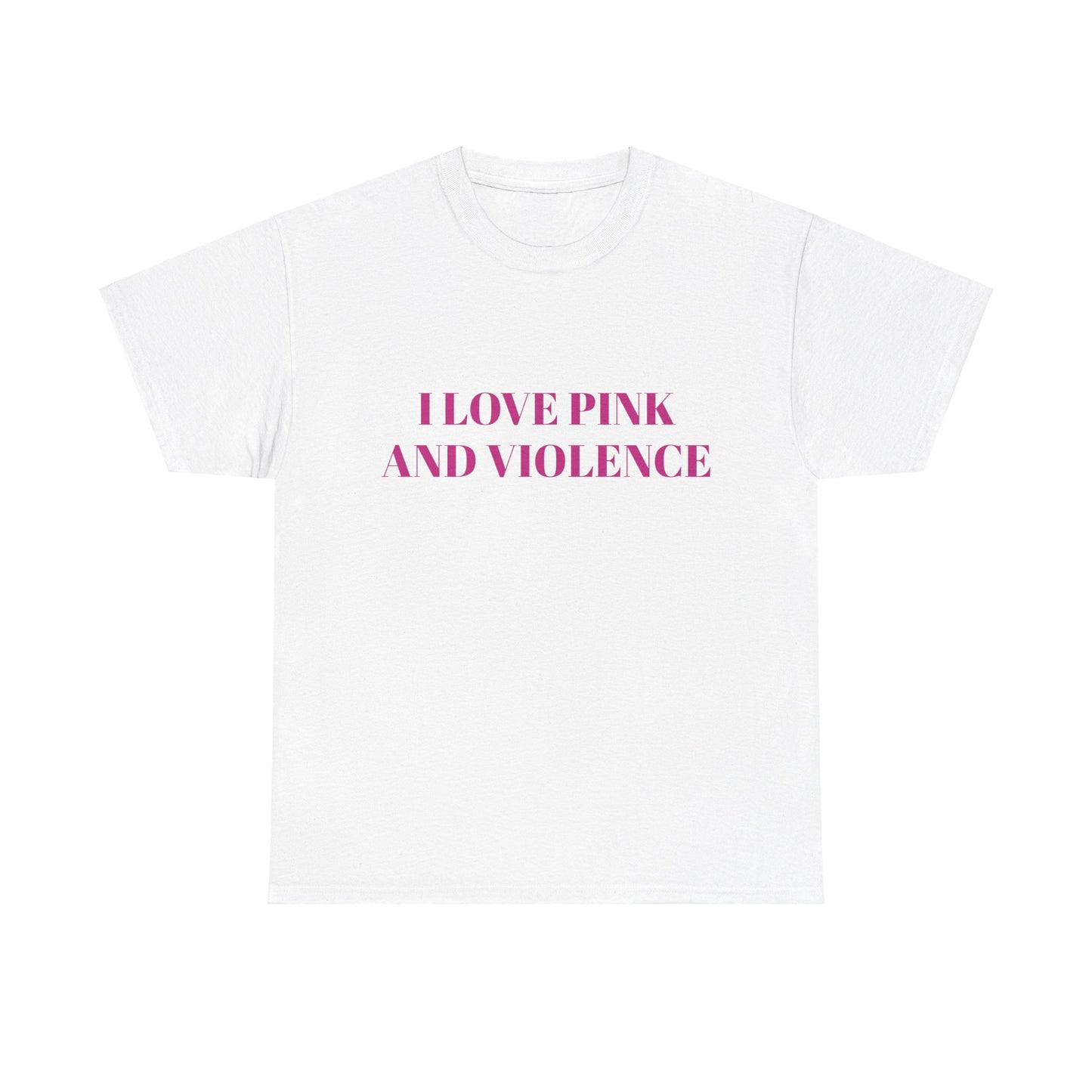 Pink & Violence - Graphic Unisex Heavy Cotton Tee