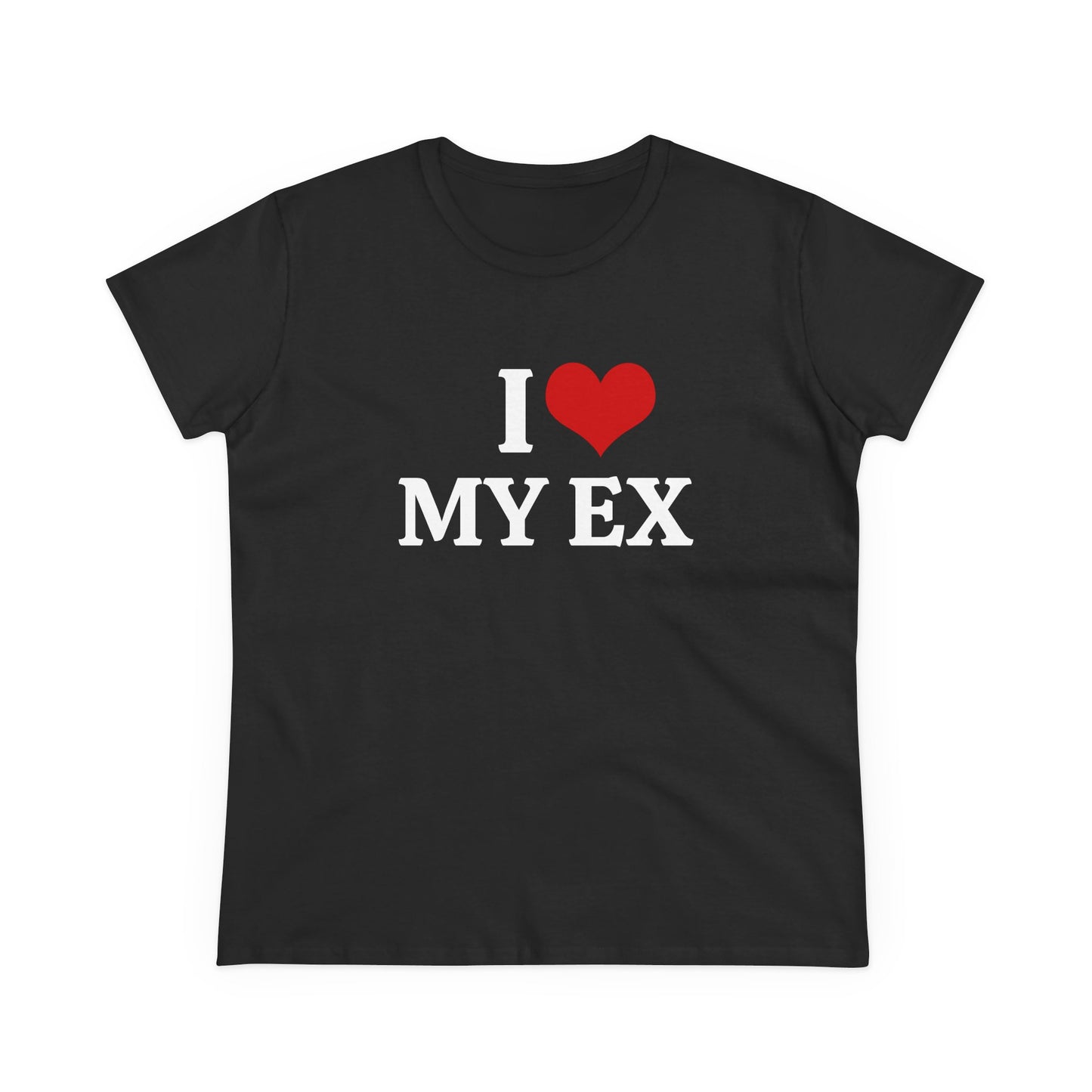 I Love My Ex - Graphic Adult Humour Cotton Tee